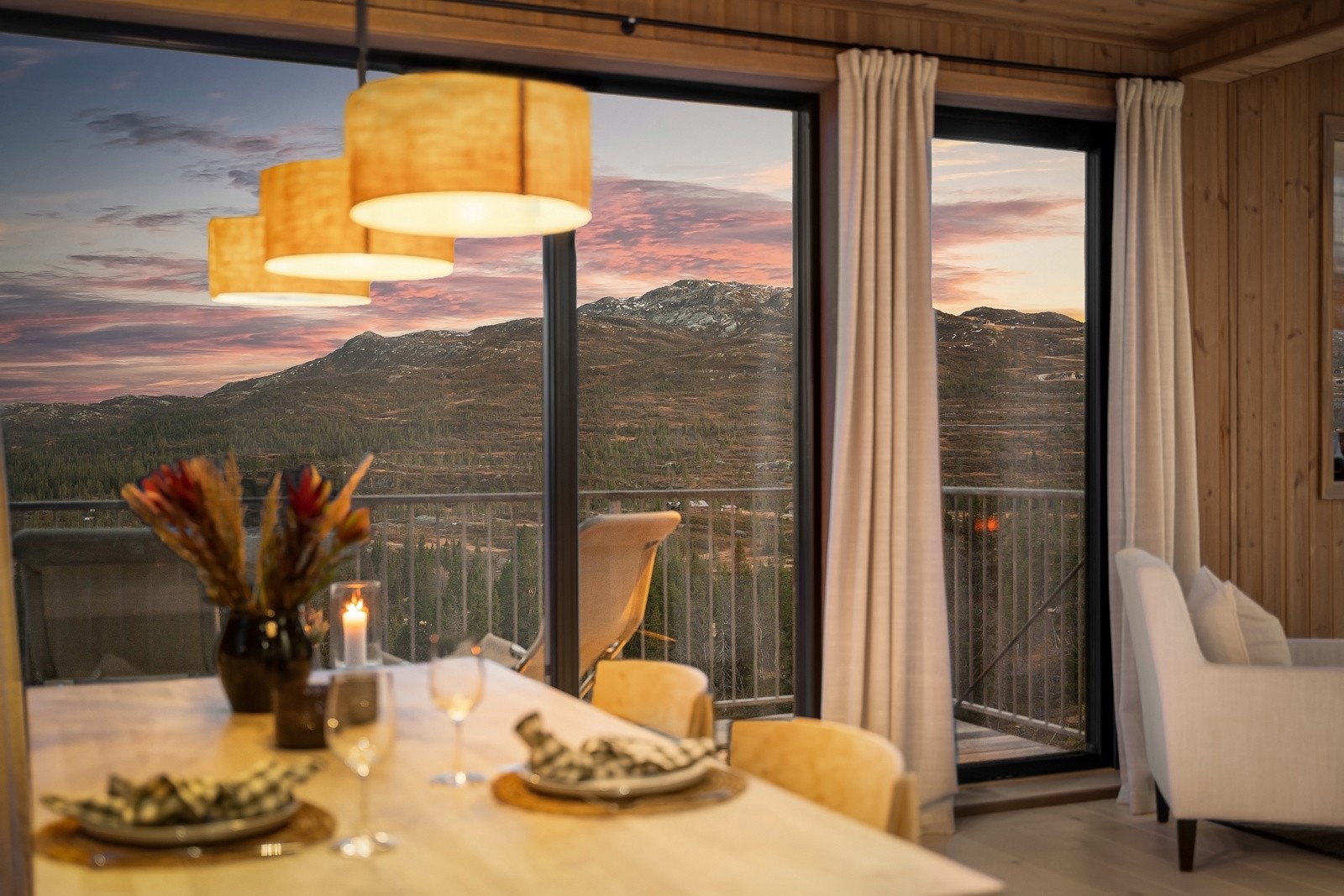 Kveldsstemning Galleribilde