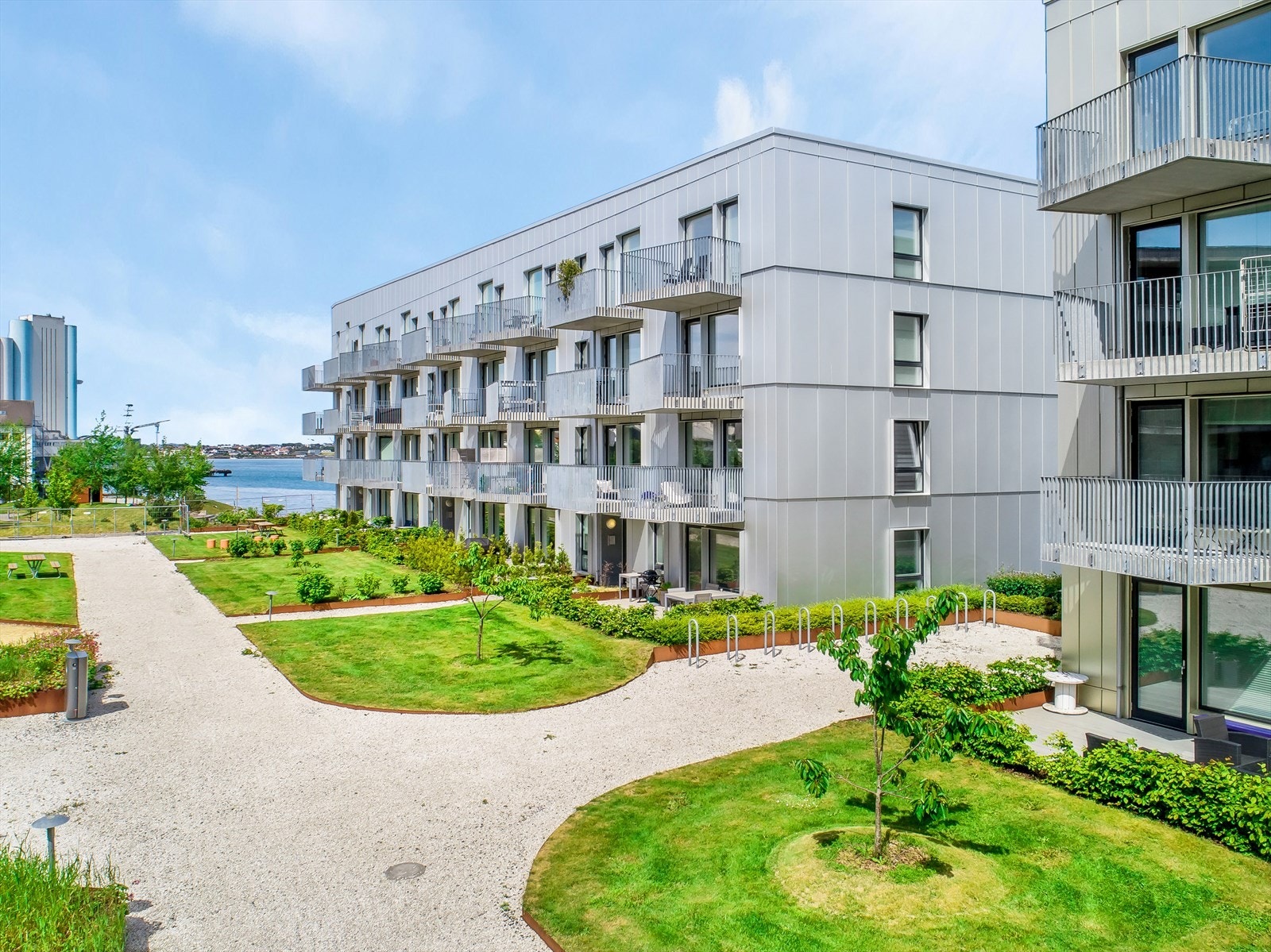 Grønne og frodige fellesområder. Galleribilde