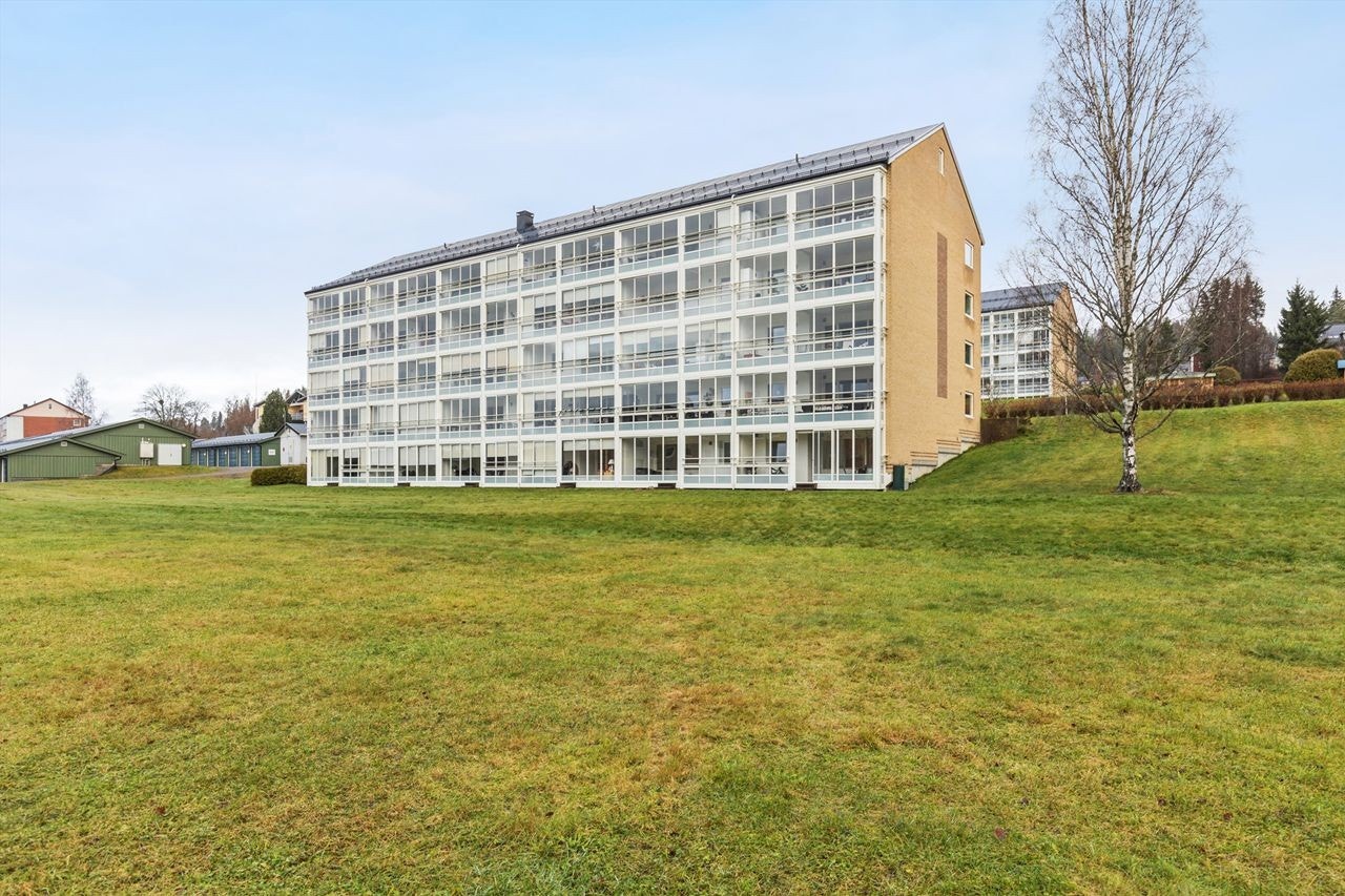 Leiligheten ligger i et veletablert borettslag med store, grønne fellesarealer. Galleribilde