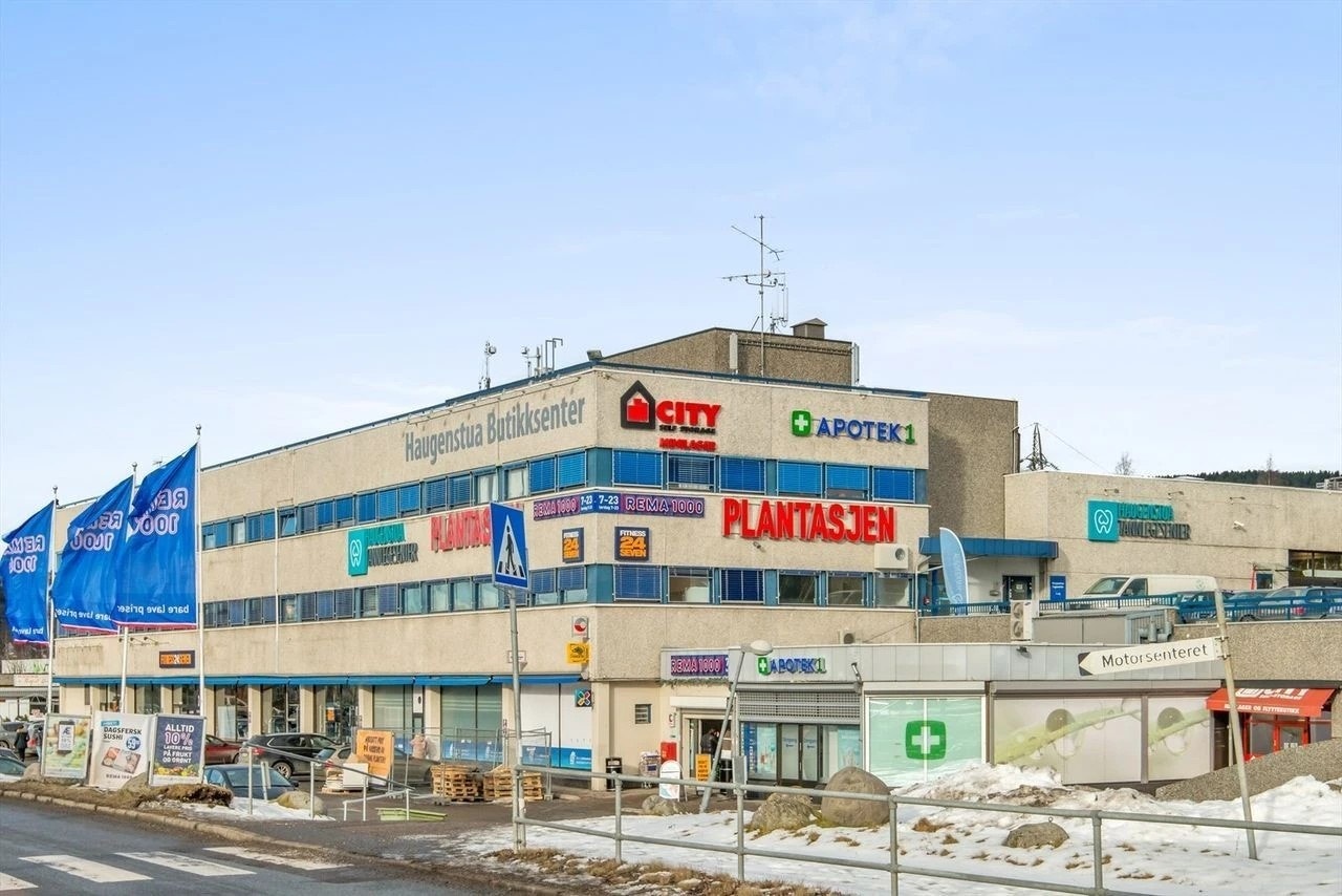 Haugenstua senter ligger ca. 10 minutters gange fra leiligheten. Galleribilde