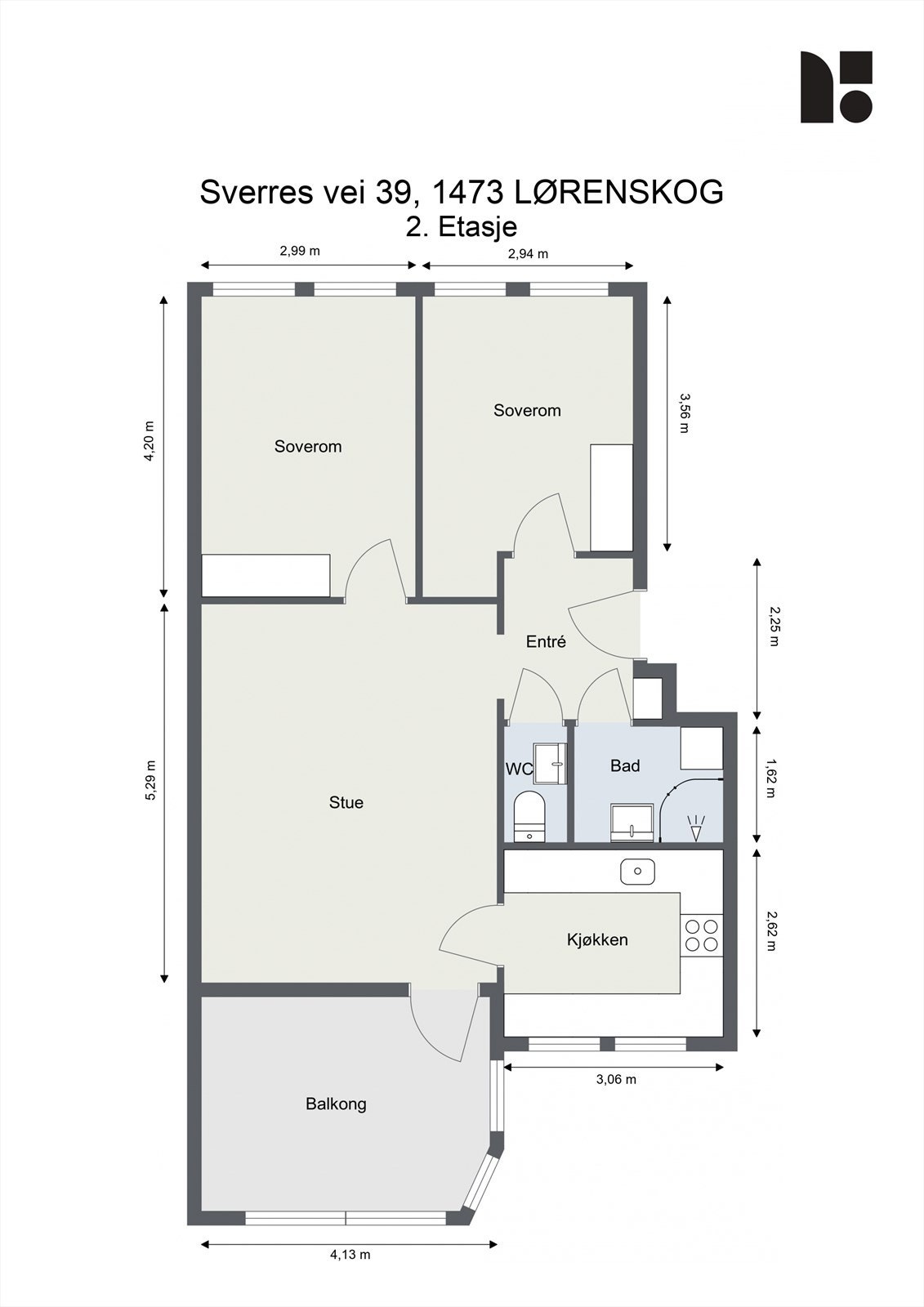 Plantegning. Galleribilde