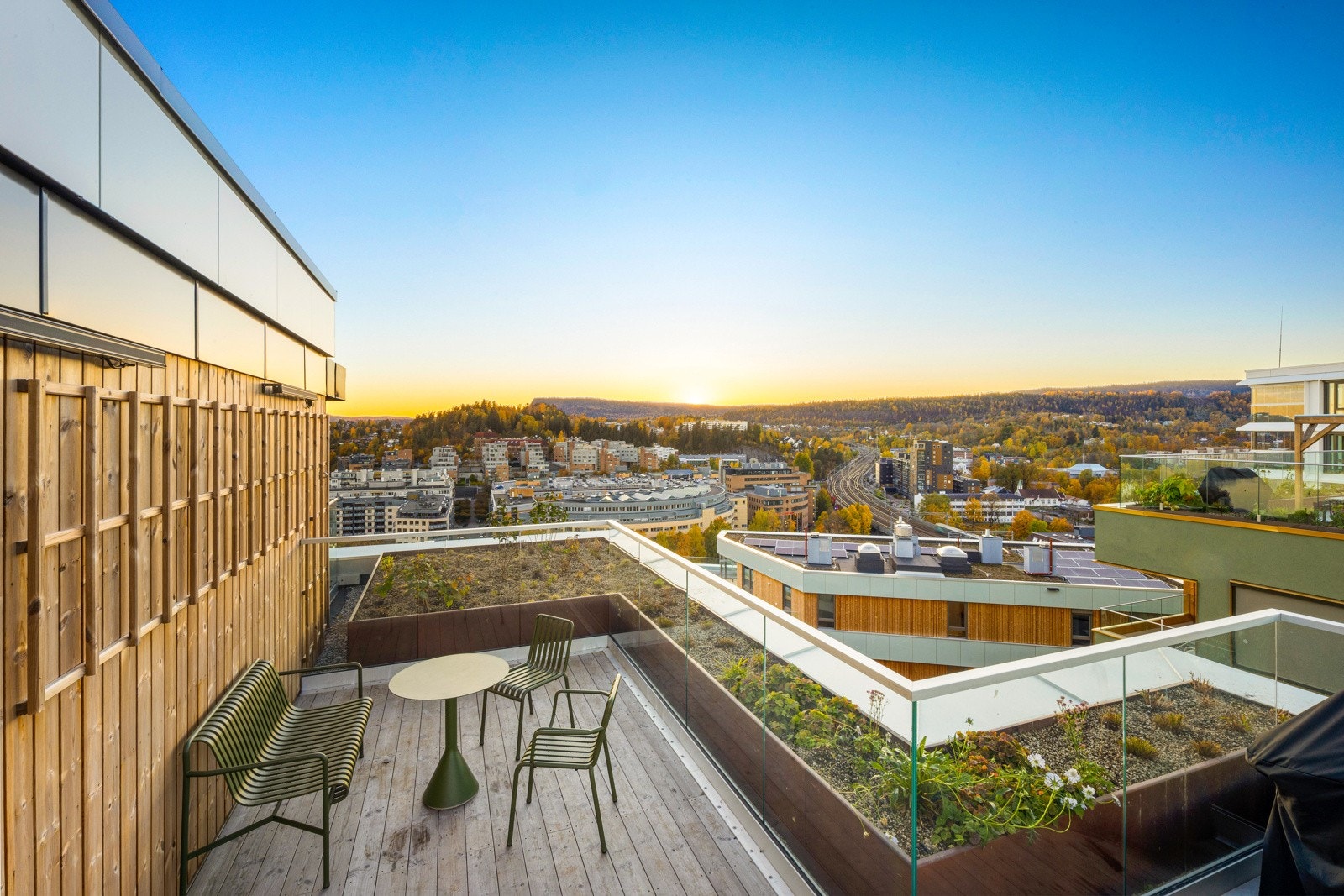 De flotte fellesområdene er til stor glede for beboerne Galleribilde