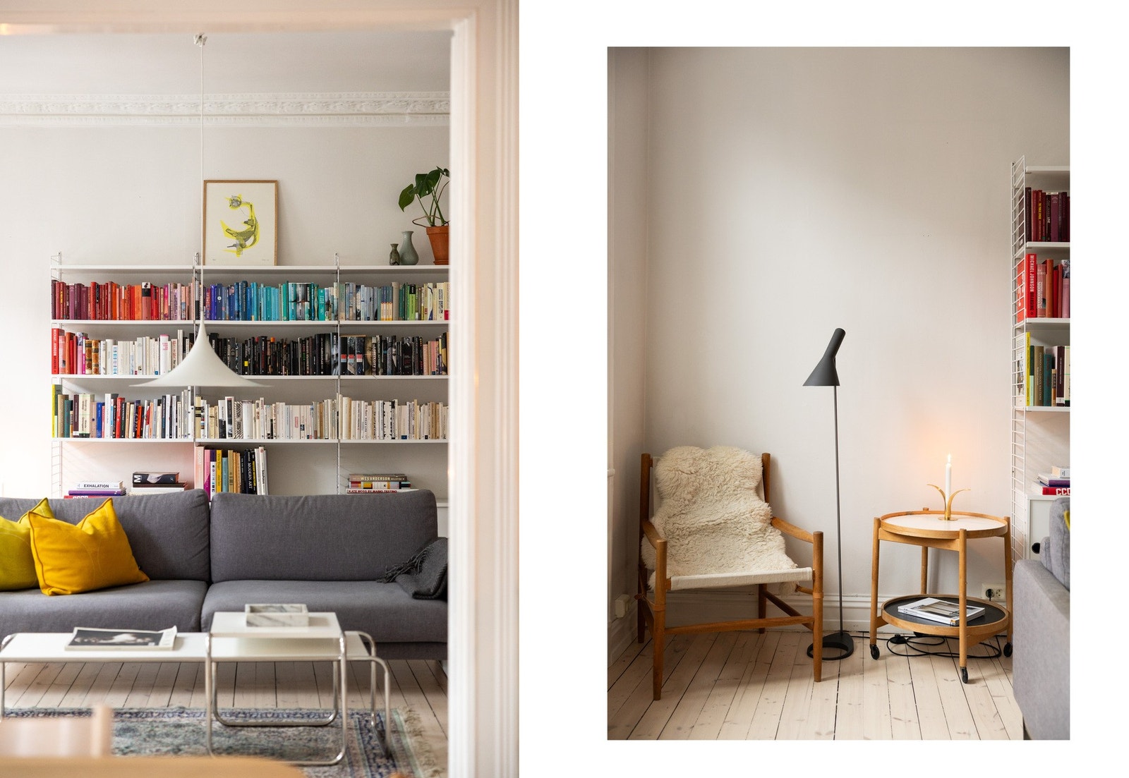 Generøs takhøyde opptil 2,93m og originale tregulv. Galleribilde