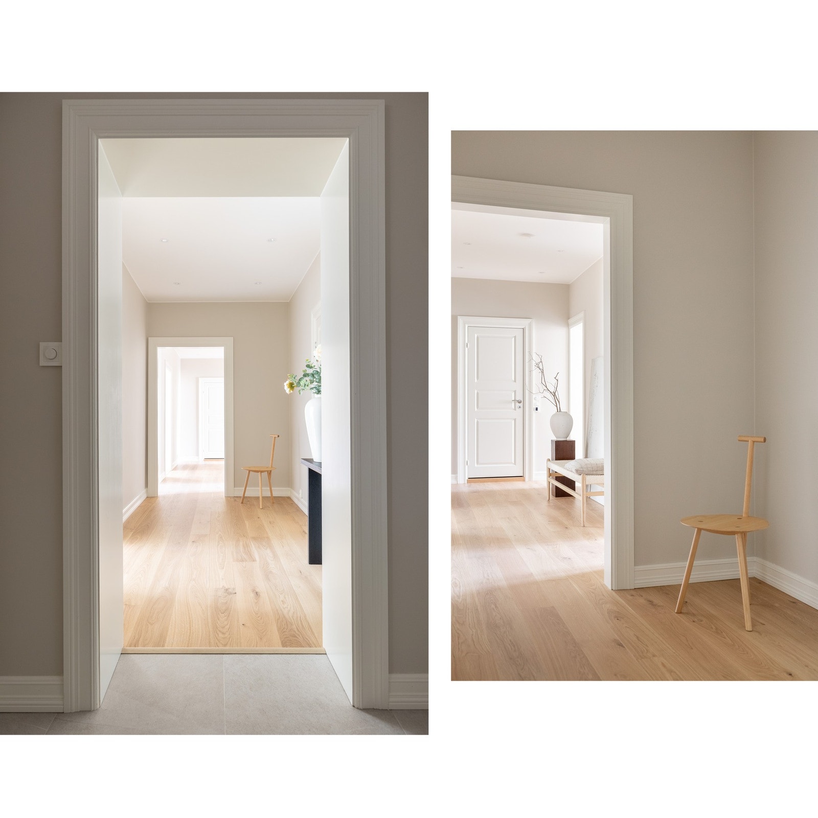 Leiligheten har en gjennomgående planløsning. Galleribilde