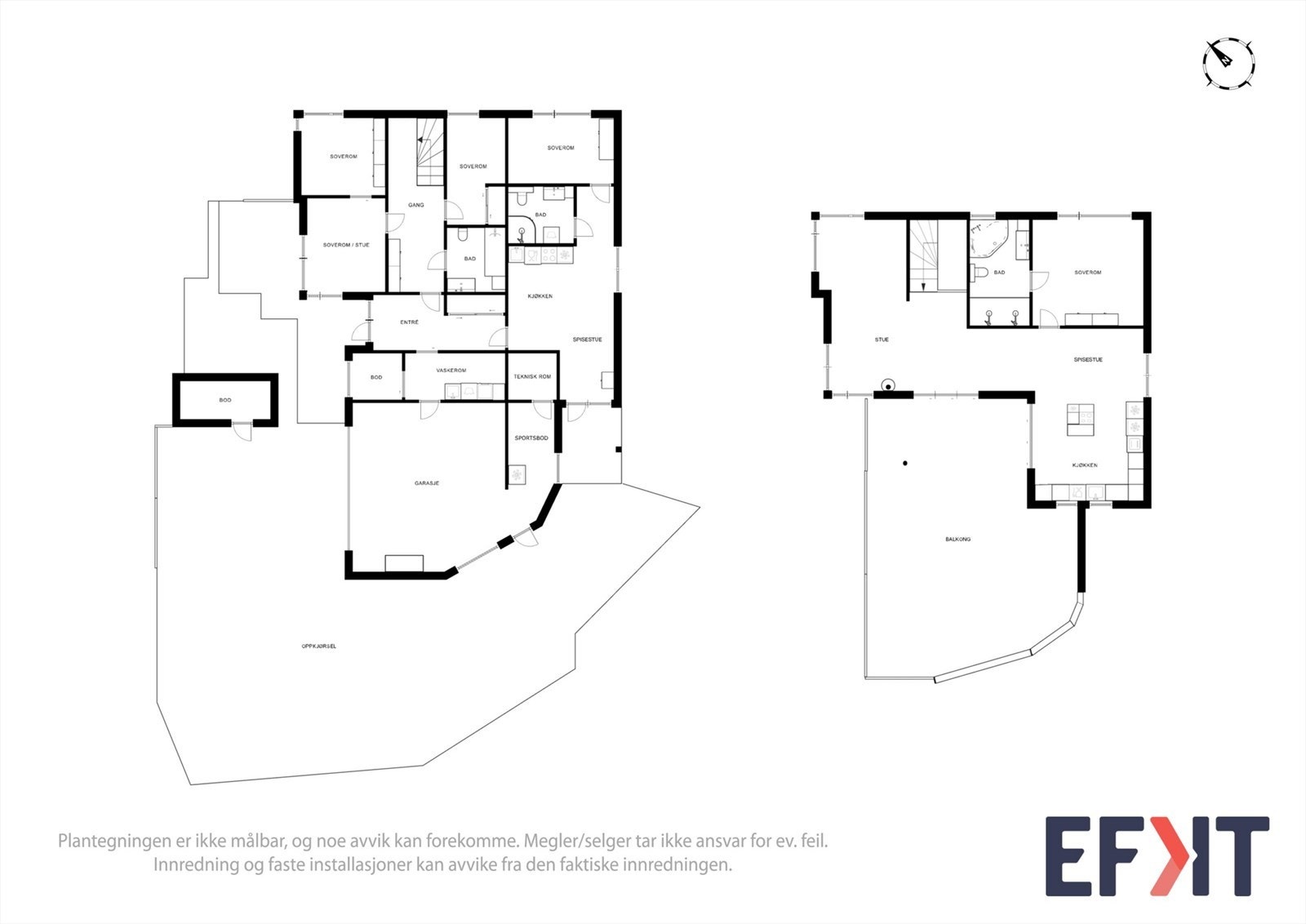 1 og 2 etasje Galleribilde