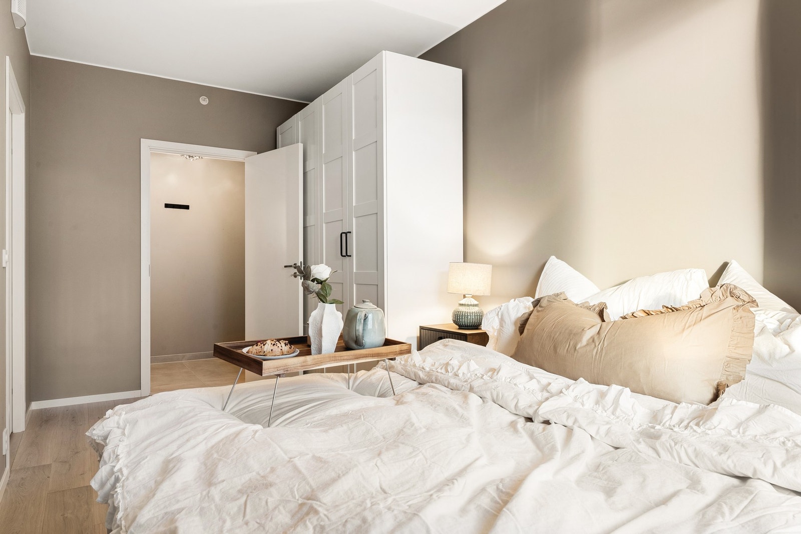 Her ligger alt til rette for en god natts søvn. Galleribilde