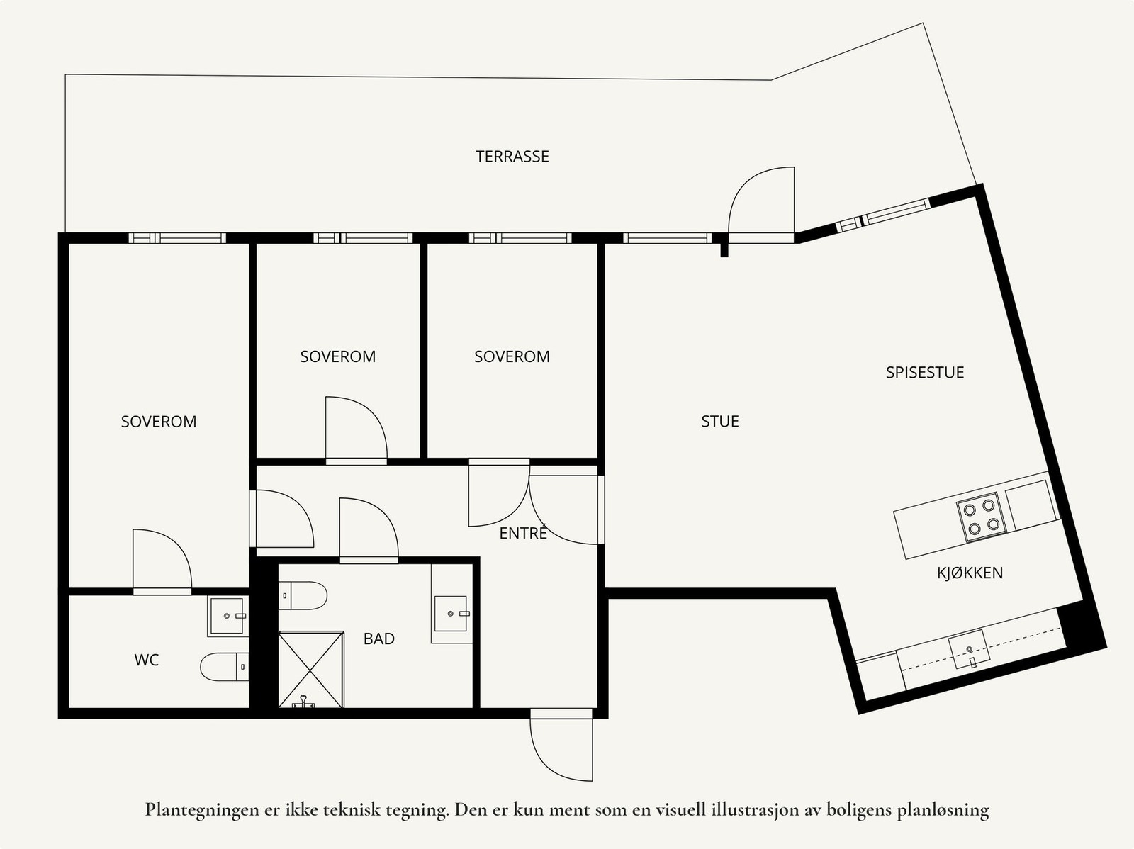 Plantegning. Galleribilde