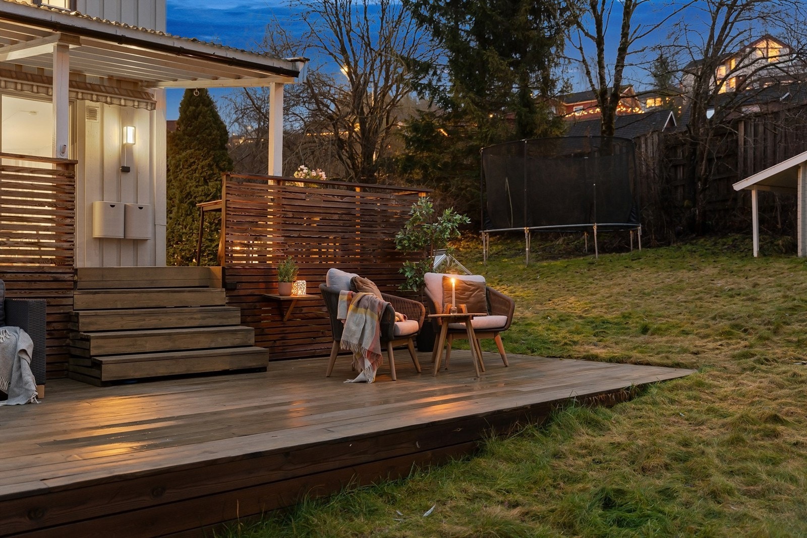 Flat hage med god boltreplass til hele familien Galleribilde