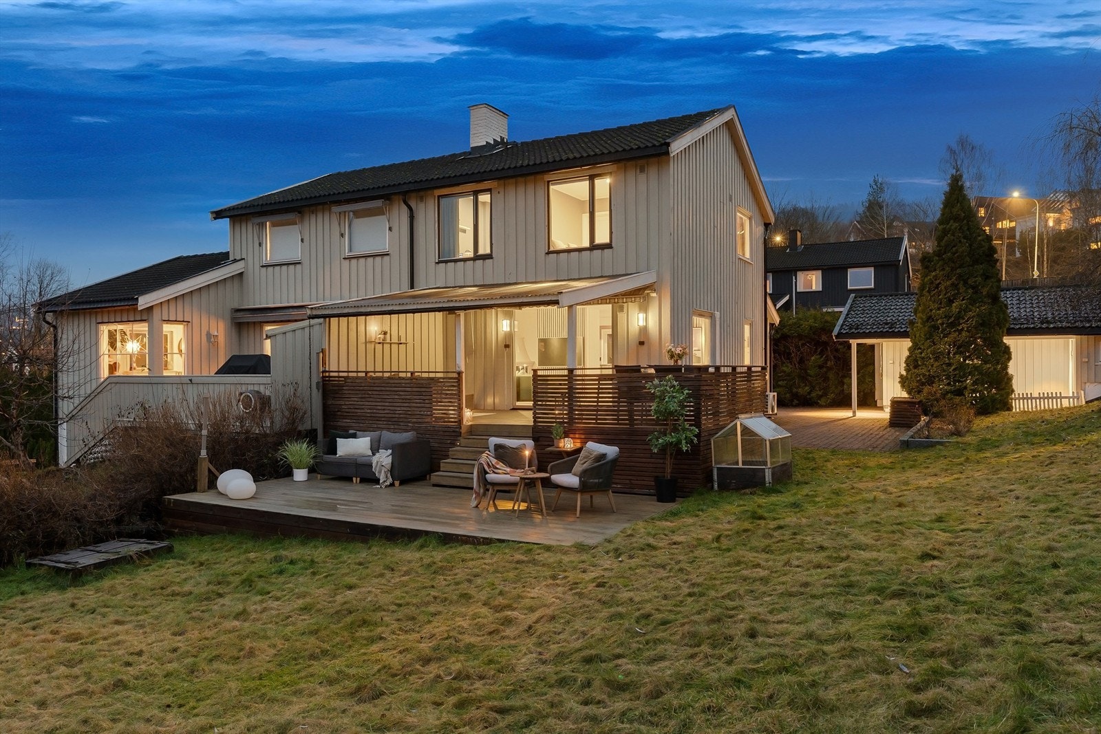 Velkommen til Guldbrandslia 35 på Bærums Verk. Foto: Zovenfra AS Galleribilde