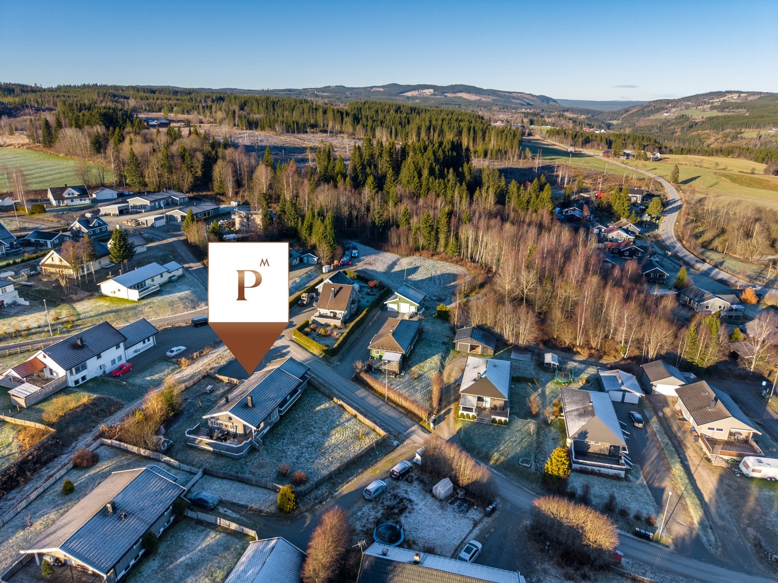 Dronefoto Galleribilde