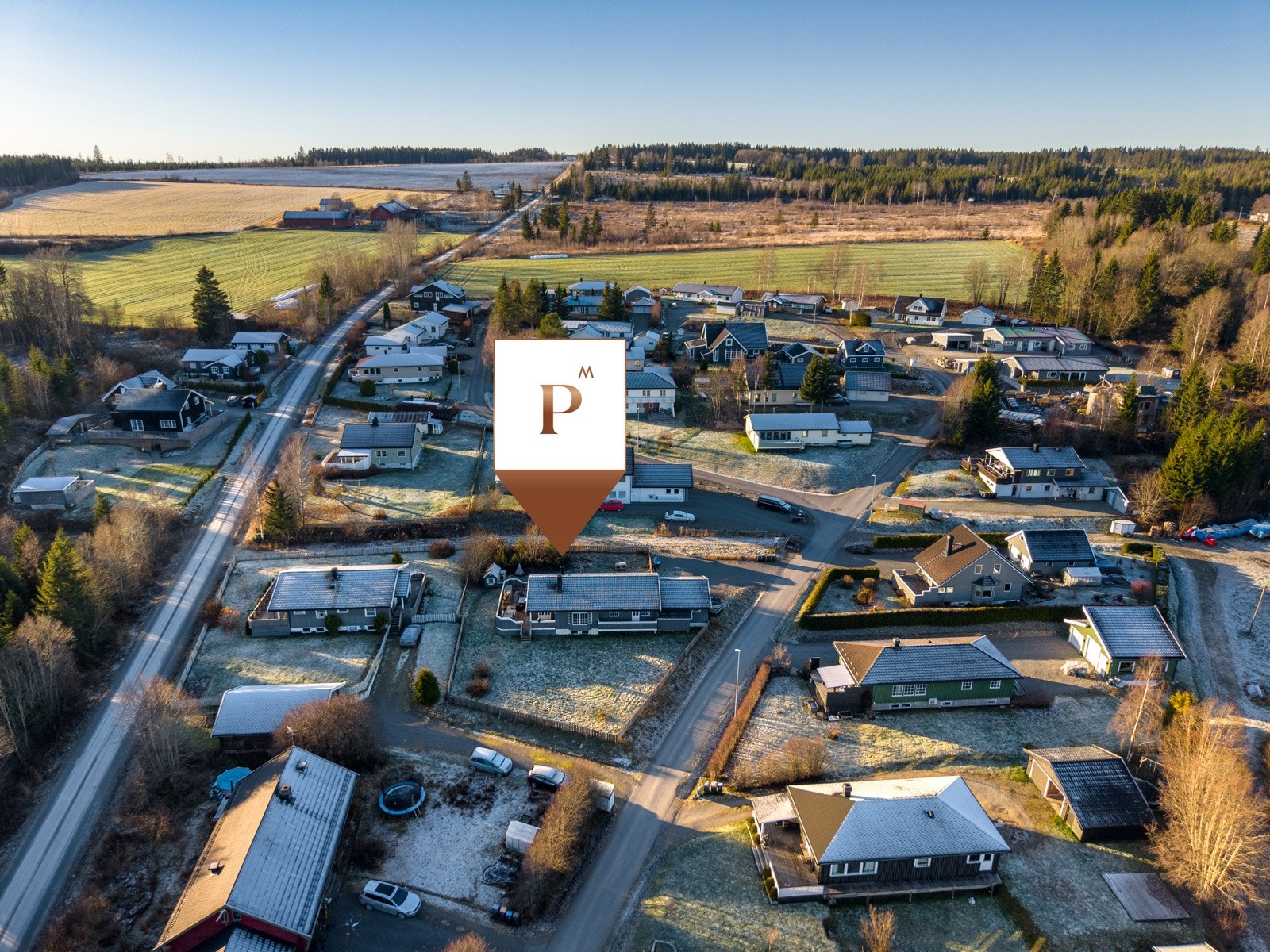 Dronefoto Galleribilde