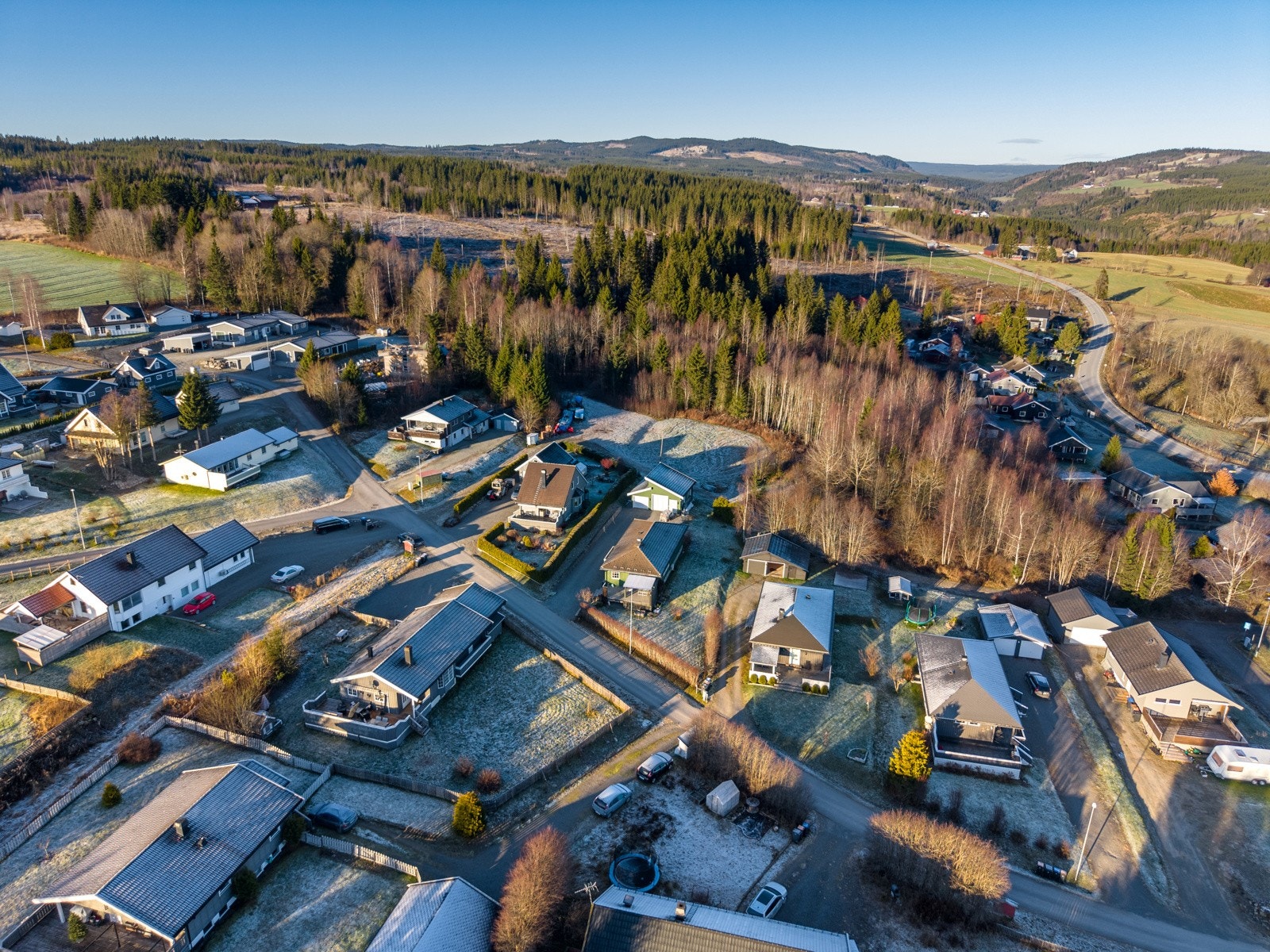 Dronefoto Galleribilde