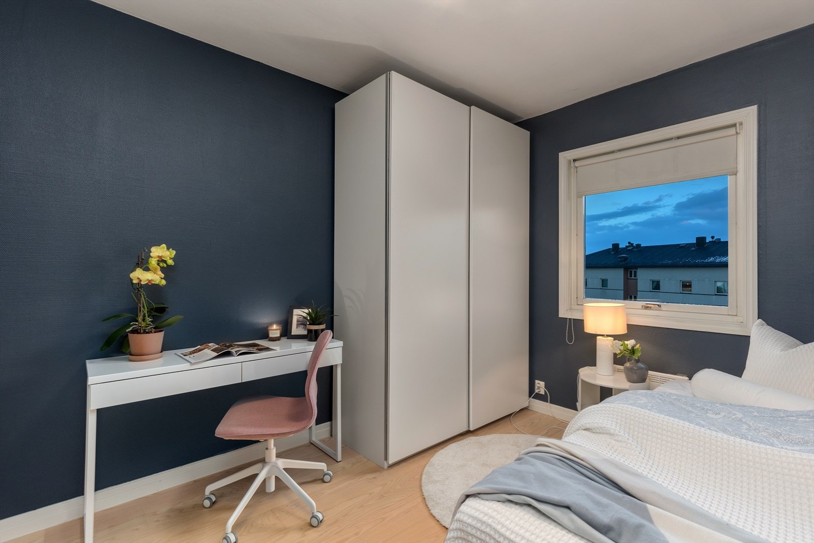 Soverom nummer to måler 9,5 m². Galleribilde