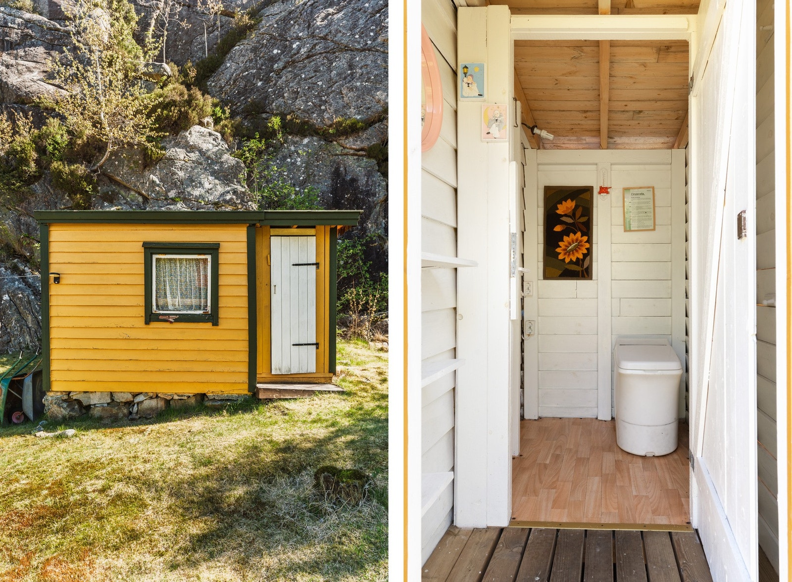 Bod og utetoalett Galleribilde