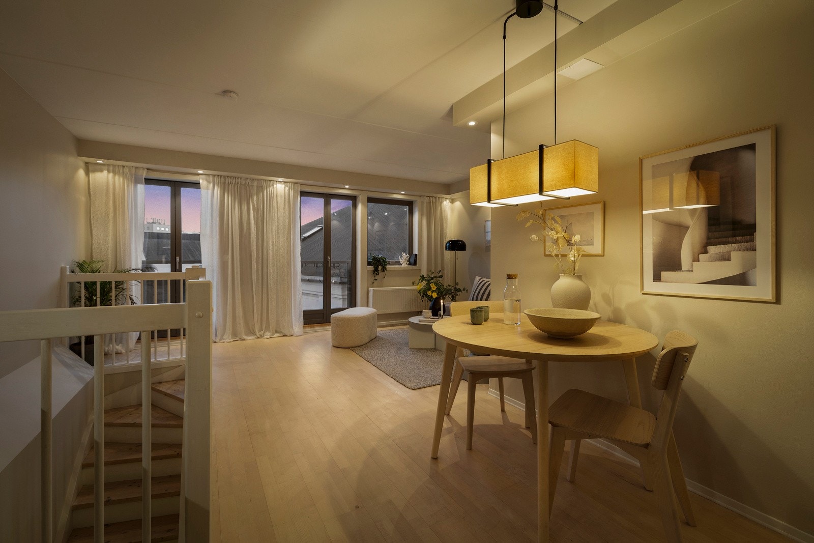 Kveldsbilde Galleribilde