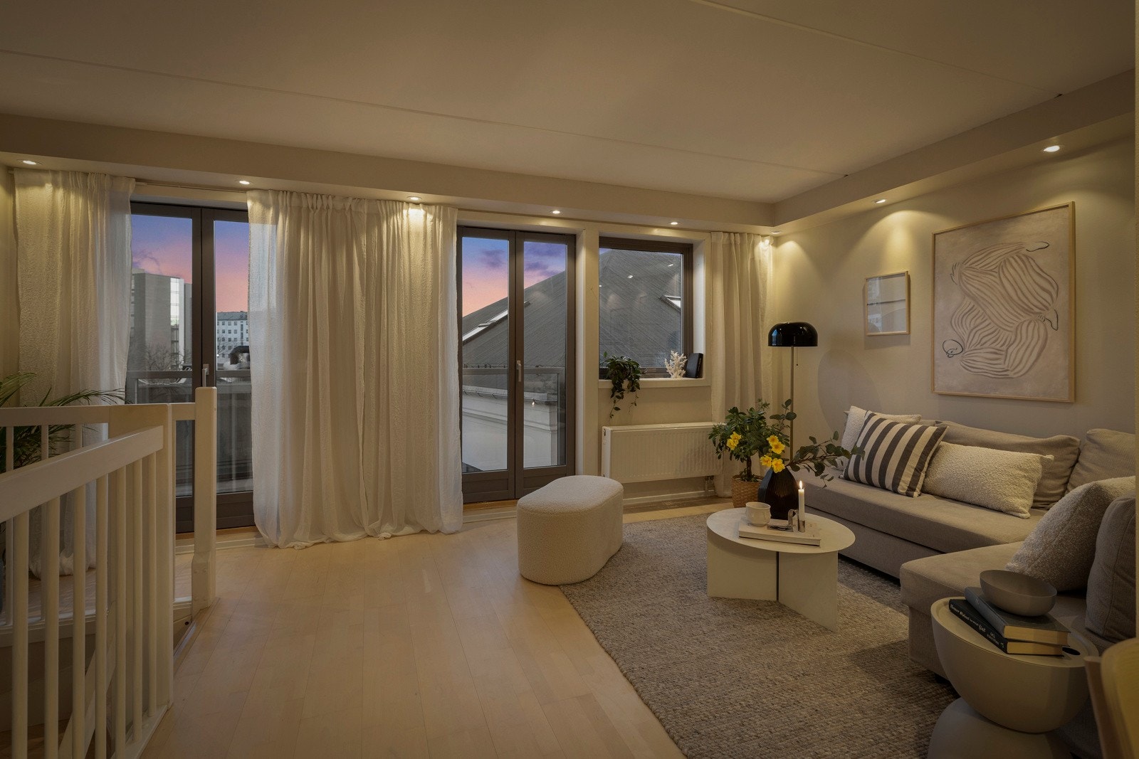 Kveldsbilde Galleribilde