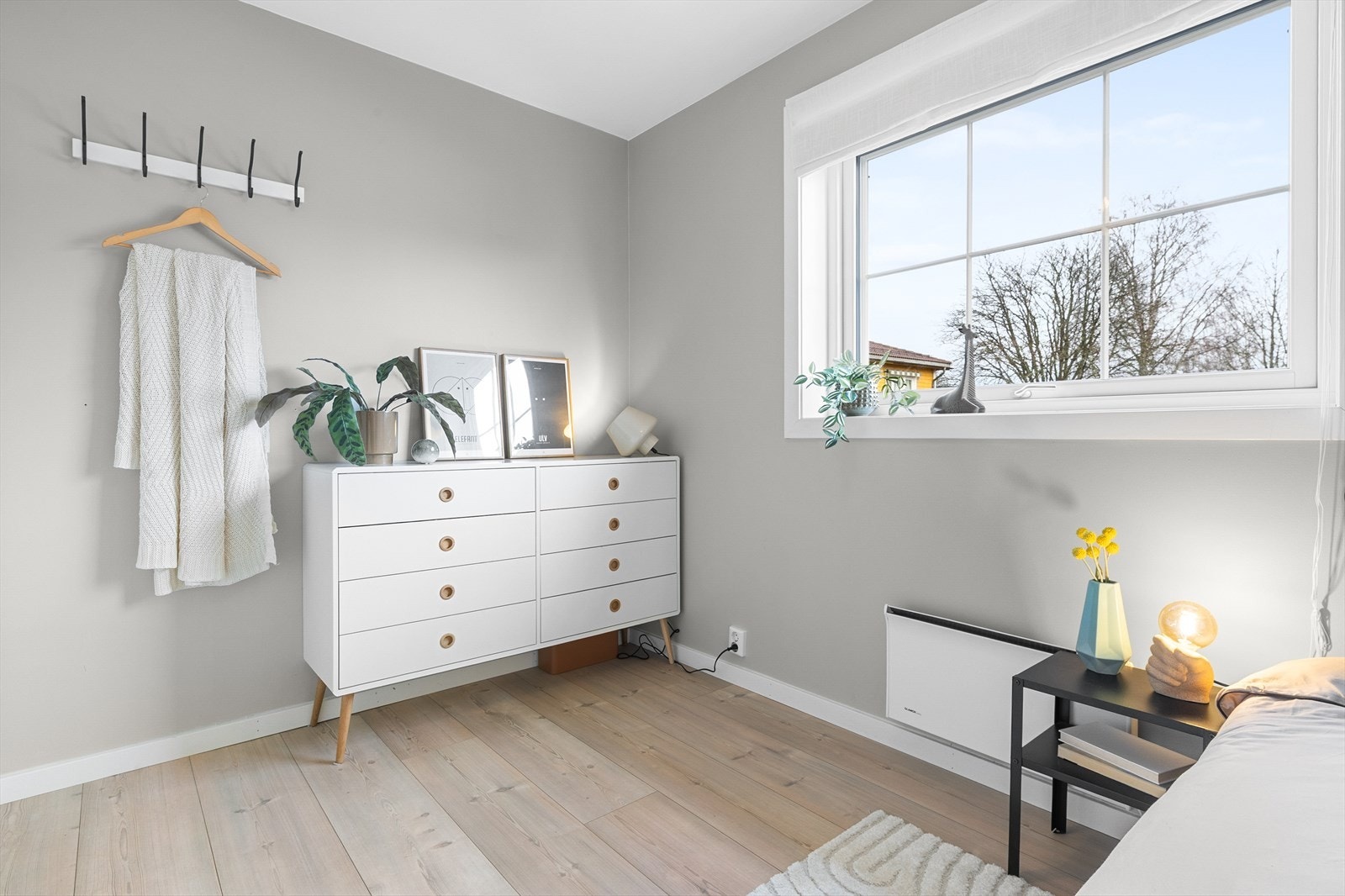 Alle soverommene har gode lysforhold, fin romfølelse og flere møbleringsmuligheter Galleribilde