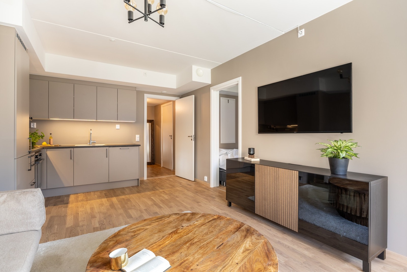 God plass til å innrede i ulike soner. Galleribilde