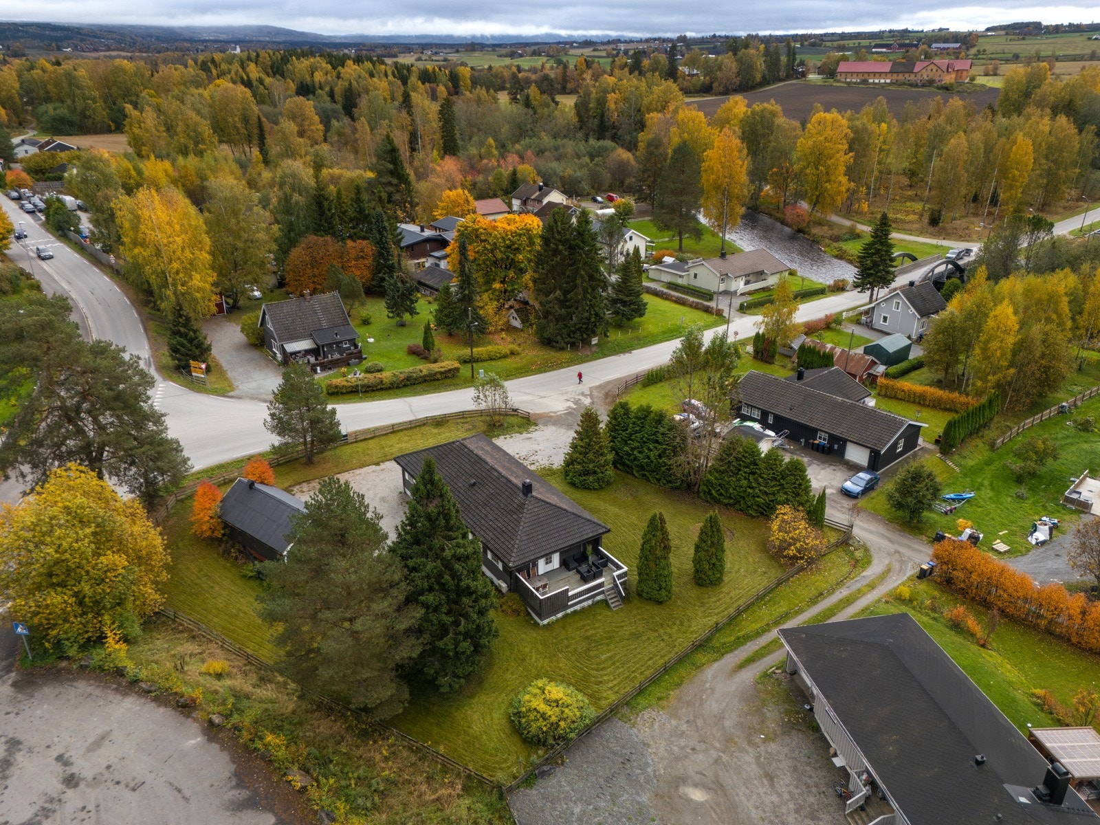 Dronefoto Galleribilde