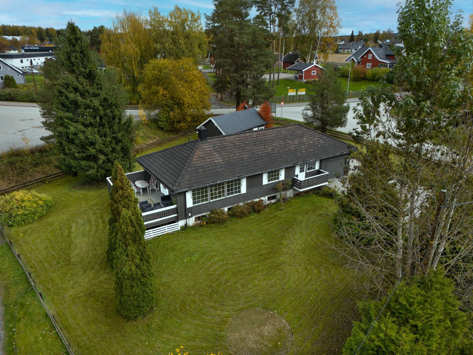 Dronefoto Galleribilde