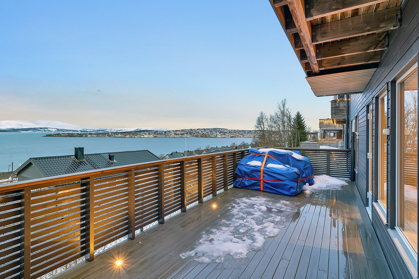 Her har man full oversikt over innseilingen fra sør. Galleribilde