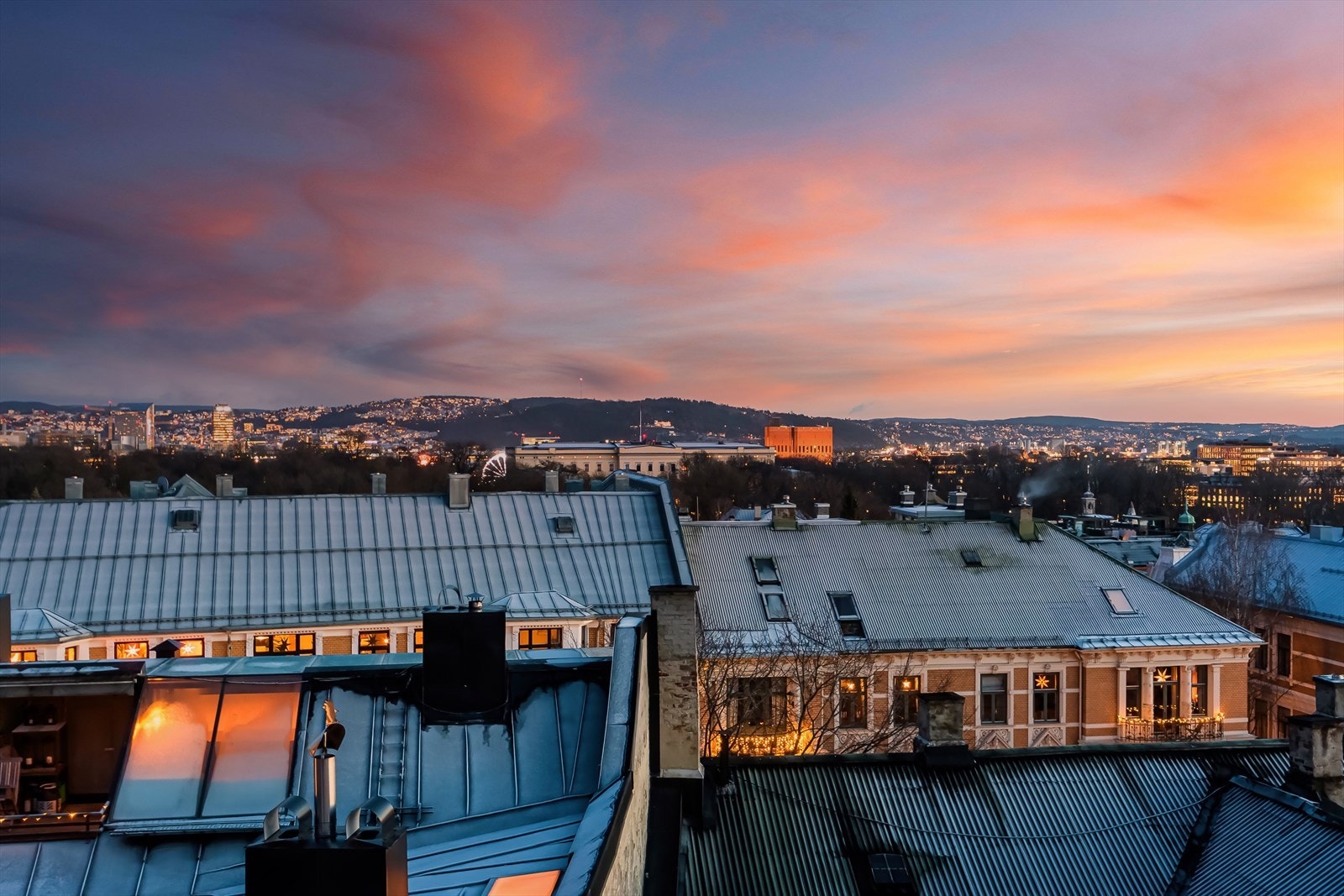 Utsikt fra stue. Galleribilde