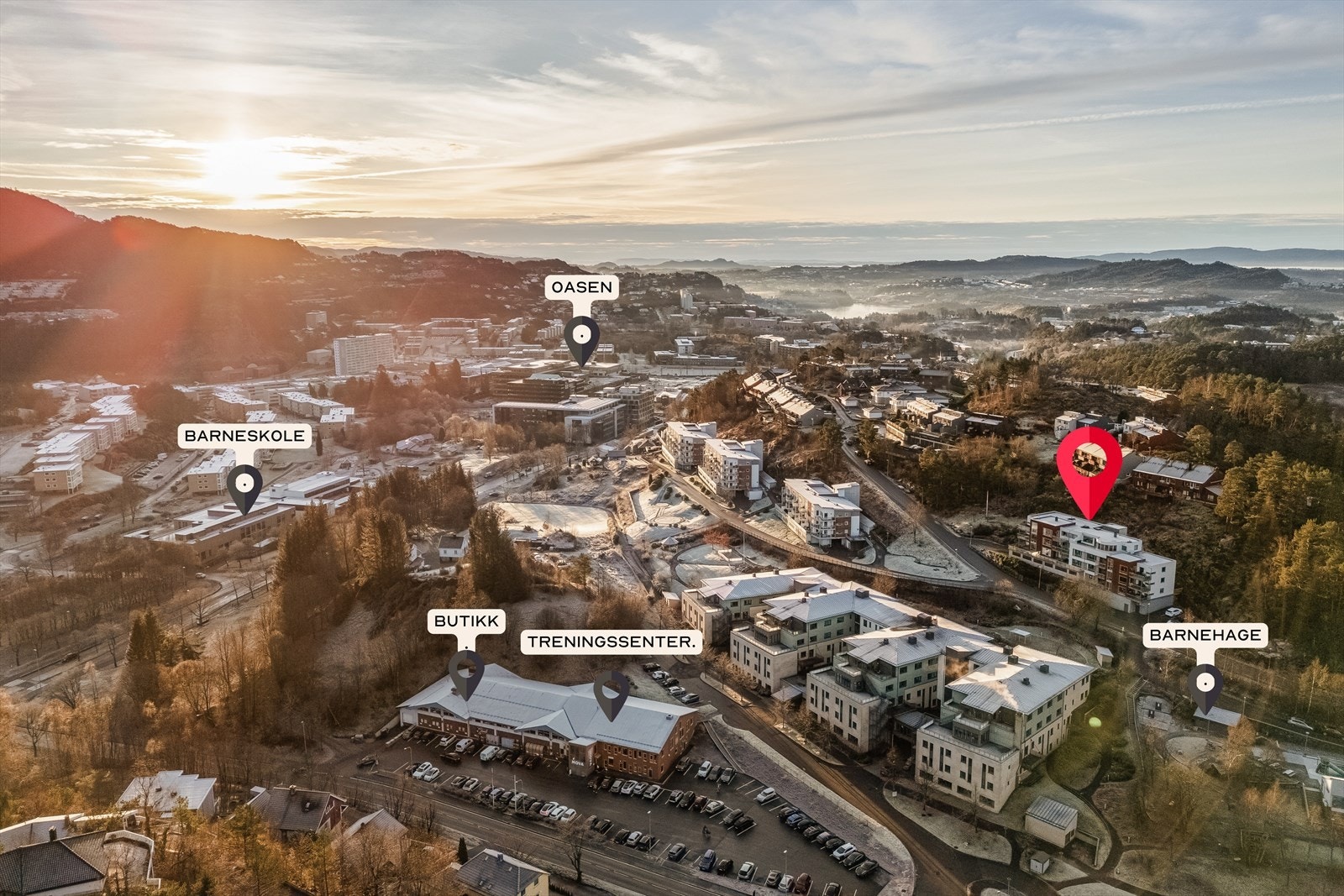 Sagt med andre ord; her finner du alt du trenger, rett i nærheten! Galleribilde