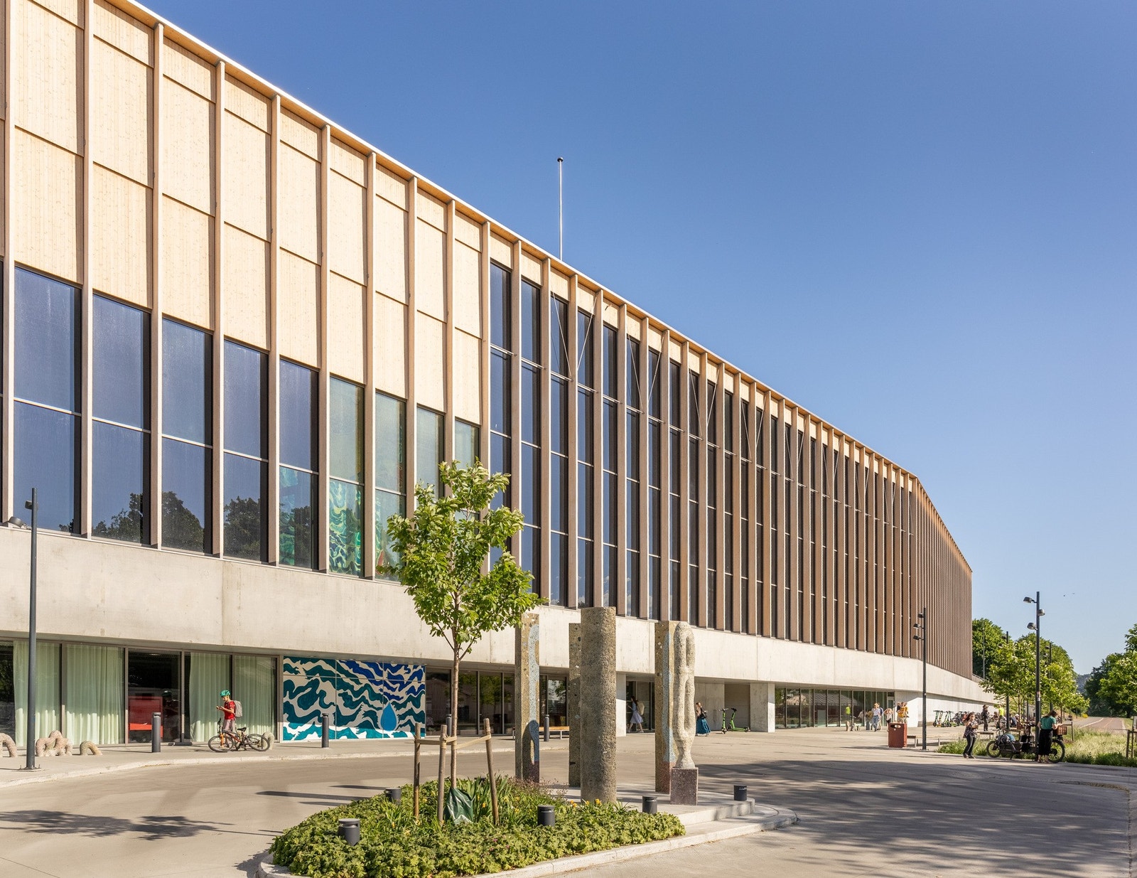 Moderne Tøyenbadet. Galleribilde