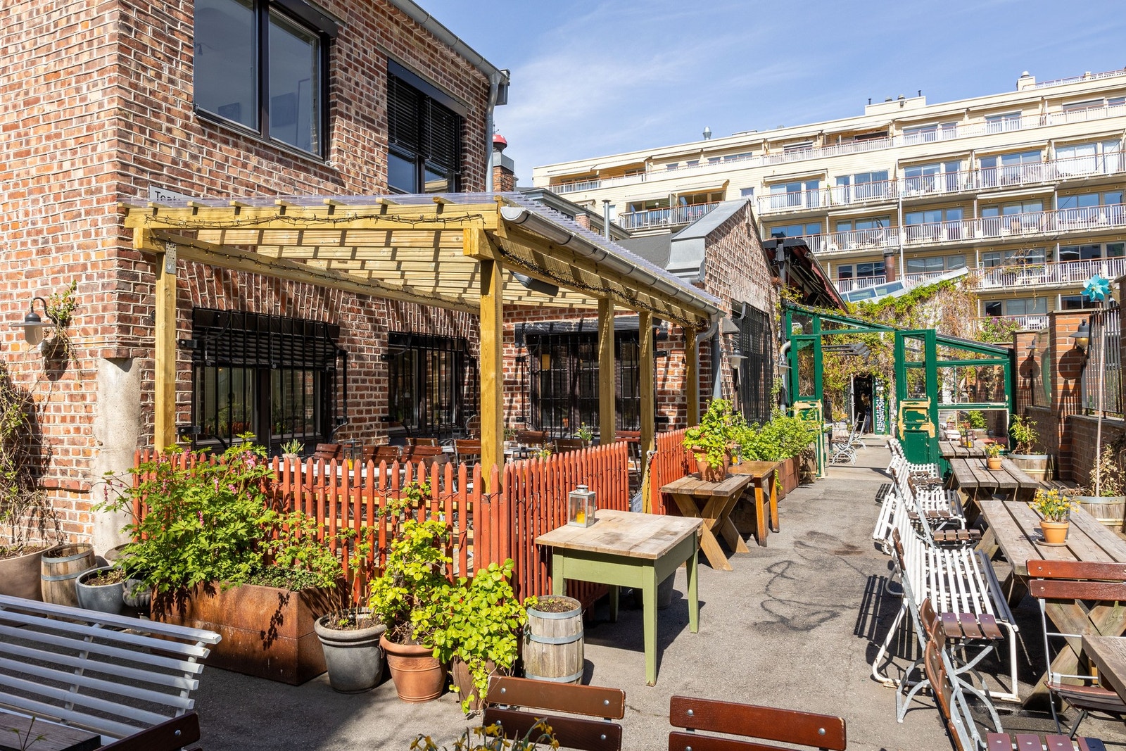 Oslo Mekaniske byr på hygge spesielt på sommerstid. Galleribilde