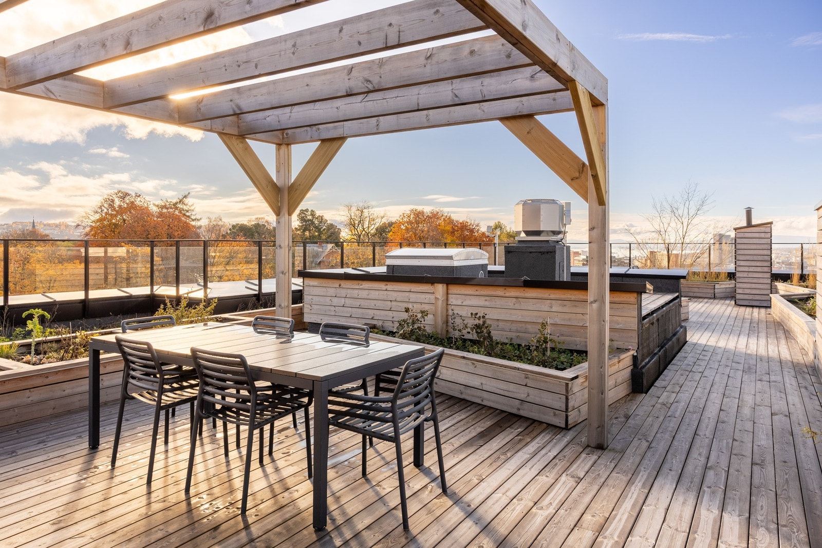 Det er felles takterrasse med heisadkomst. Galleribilde