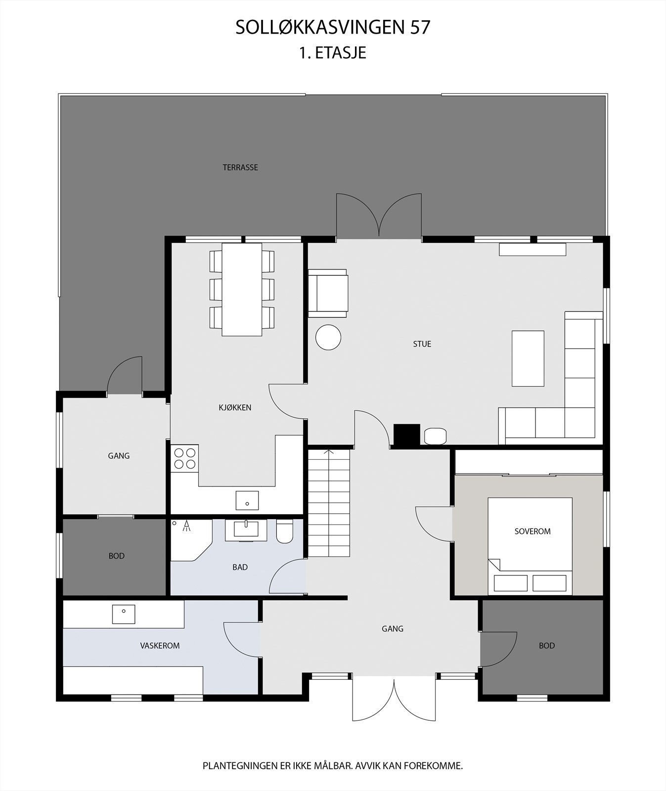 Plantegning 1ETG Galleribilde