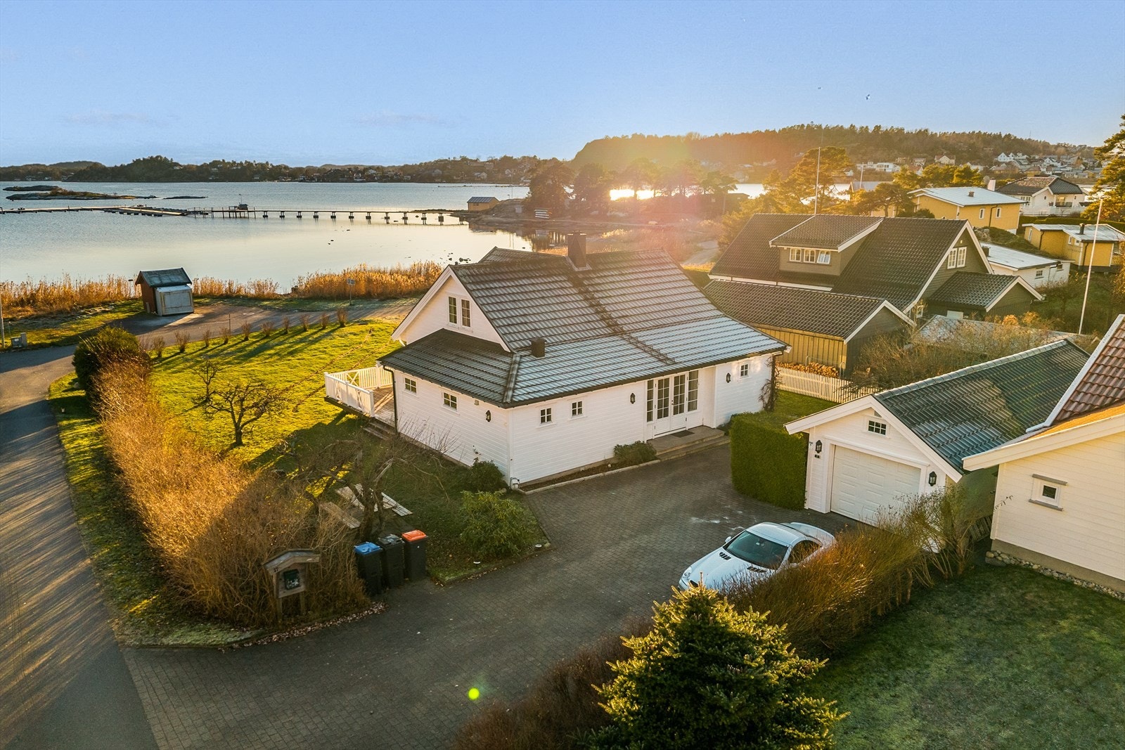 Scenen er satt for ekte sommeridyll, fullstendig ro og påfyll av energi. Galleribilde