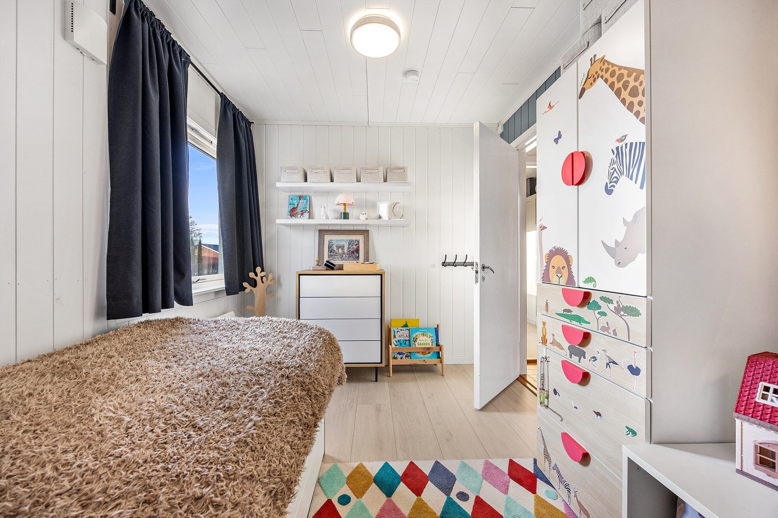 Soverommet passer godt som barnerom. Galleribilde