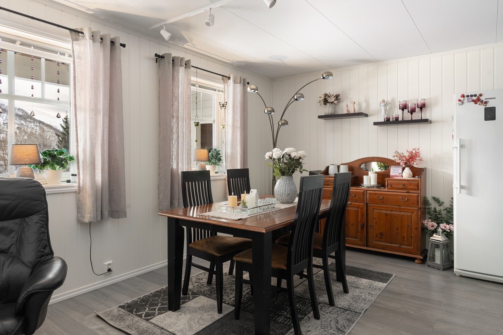 Spisestue utleiedel.