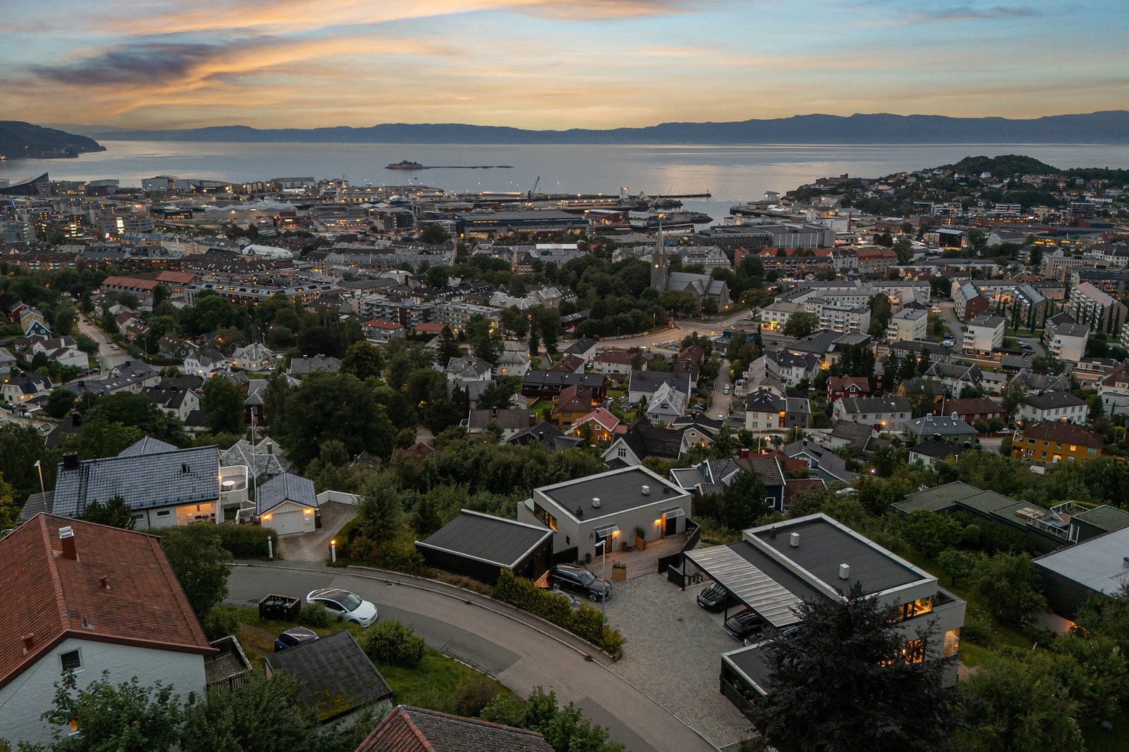 Dronefoto. Galleribilde