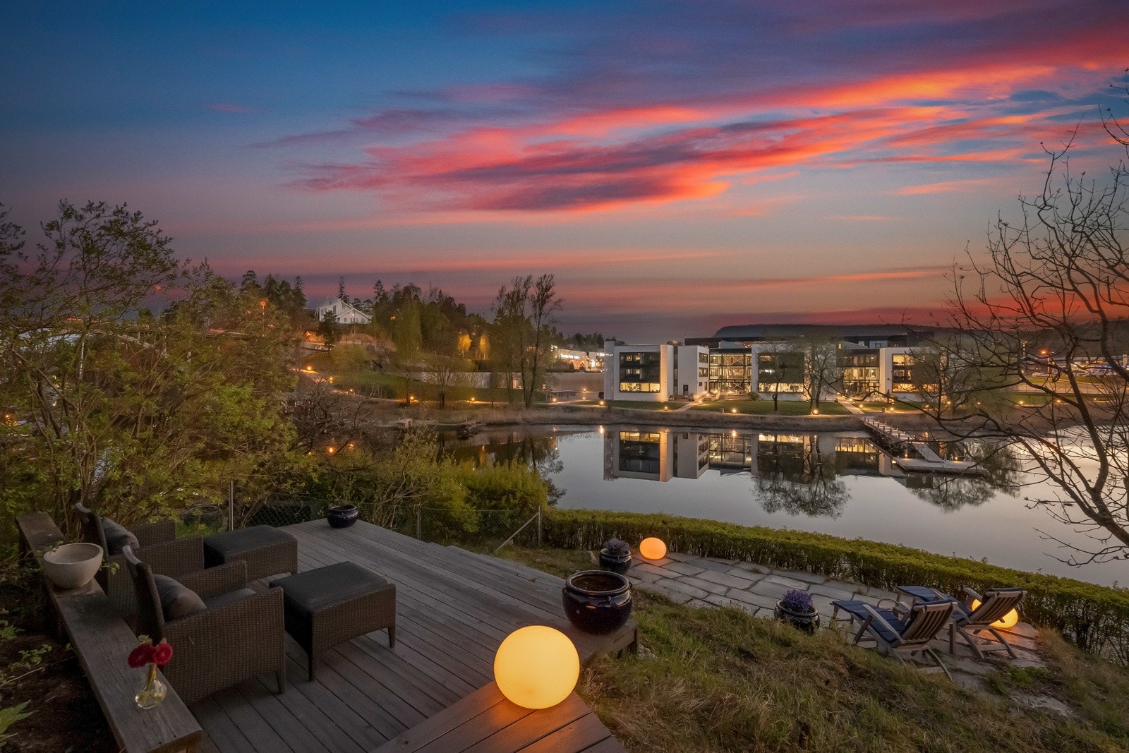 Kveldsstemning Galleribilde