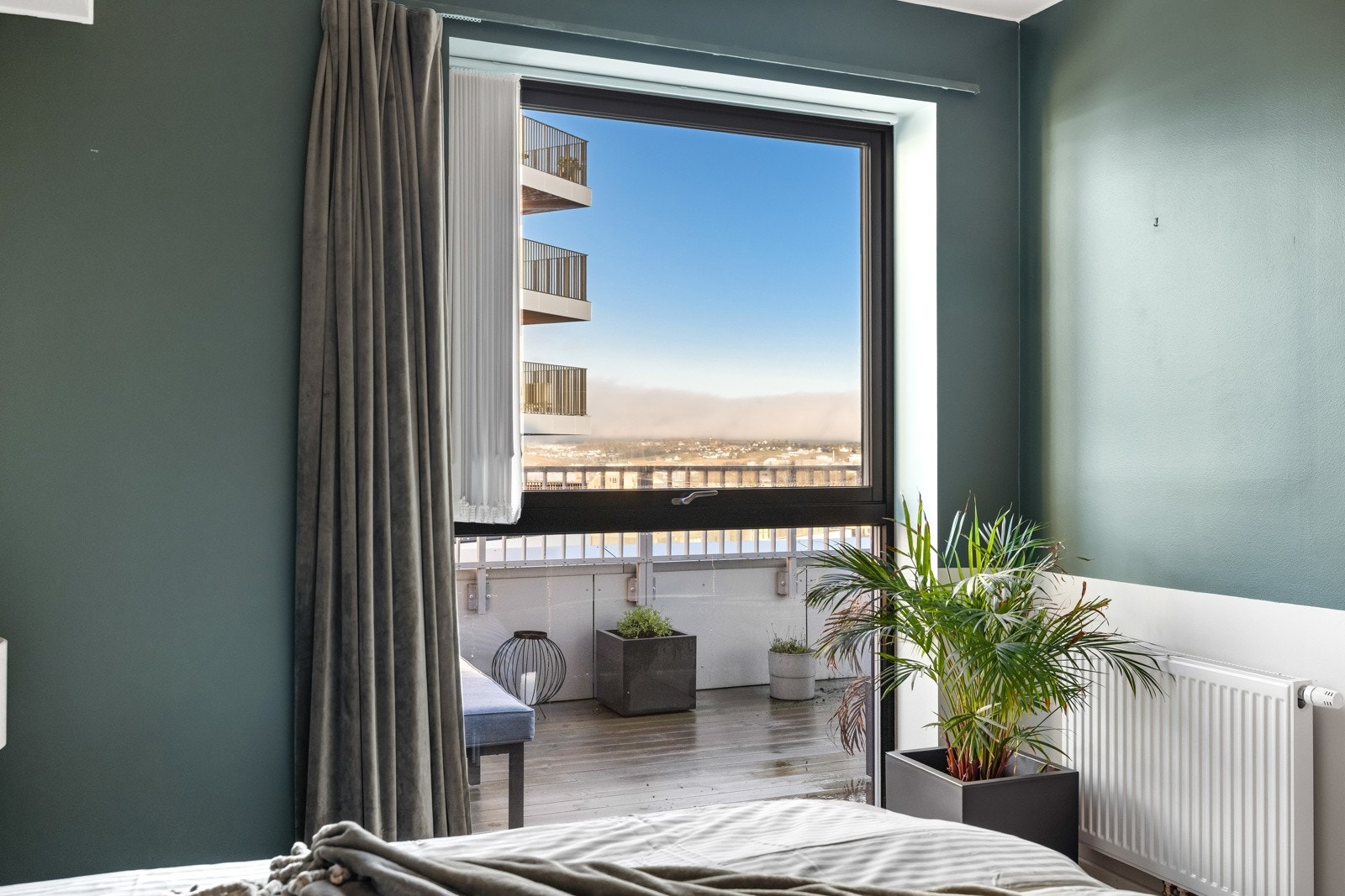 Din nye utsikt fra sengen? Galleribilde