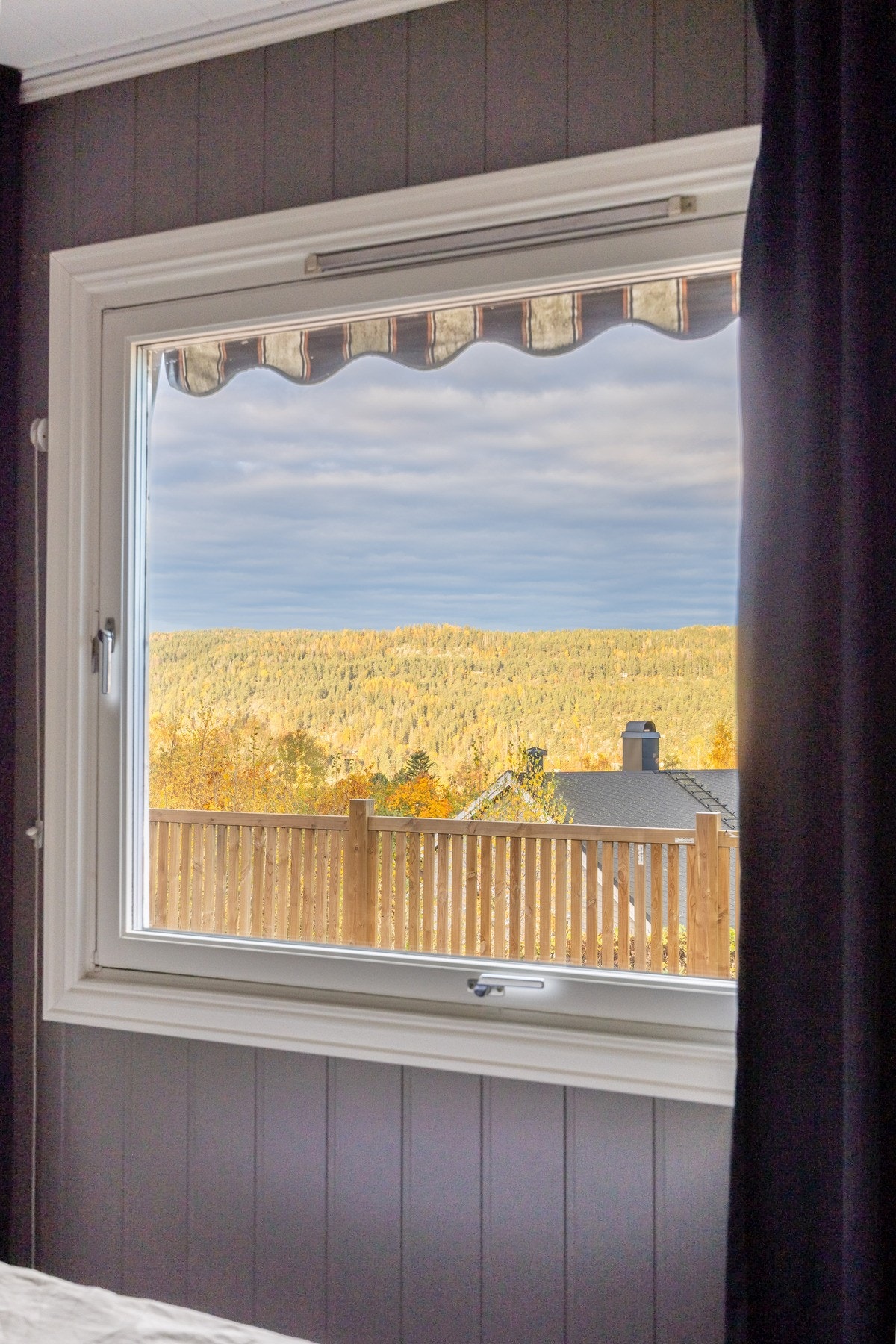 Utsikt fra soverommet. Galleribilde