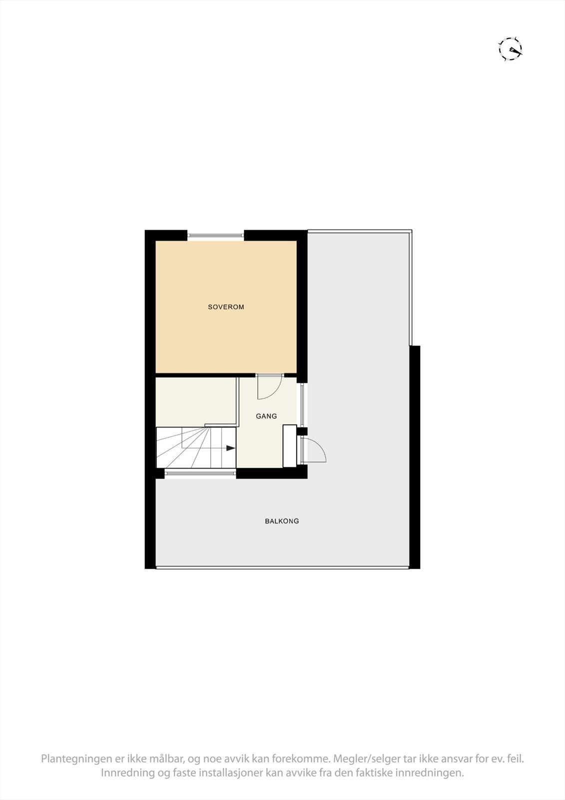 Plantegning - 3.etasje. Galleribilde