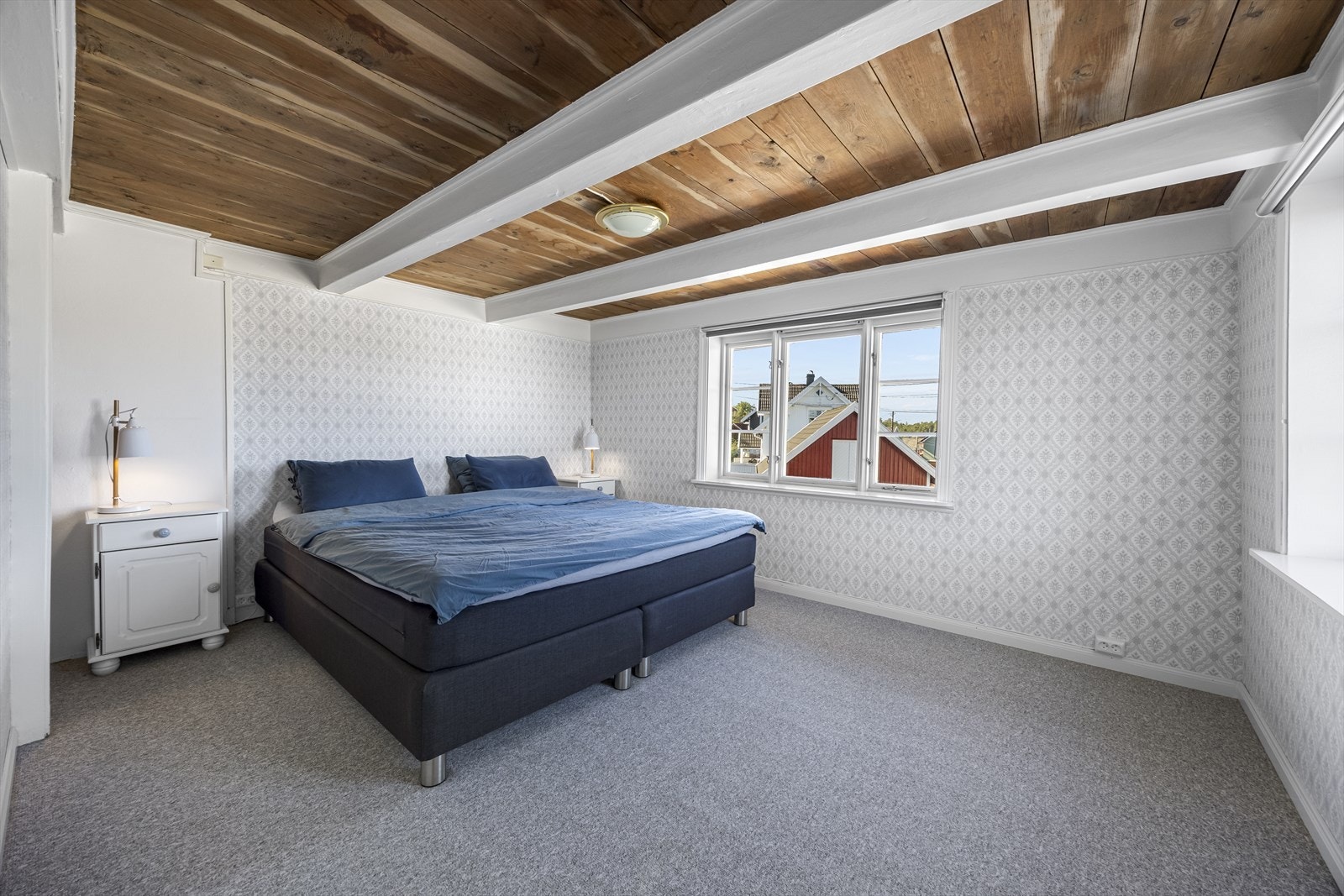 Romslig soverom Galleribilde