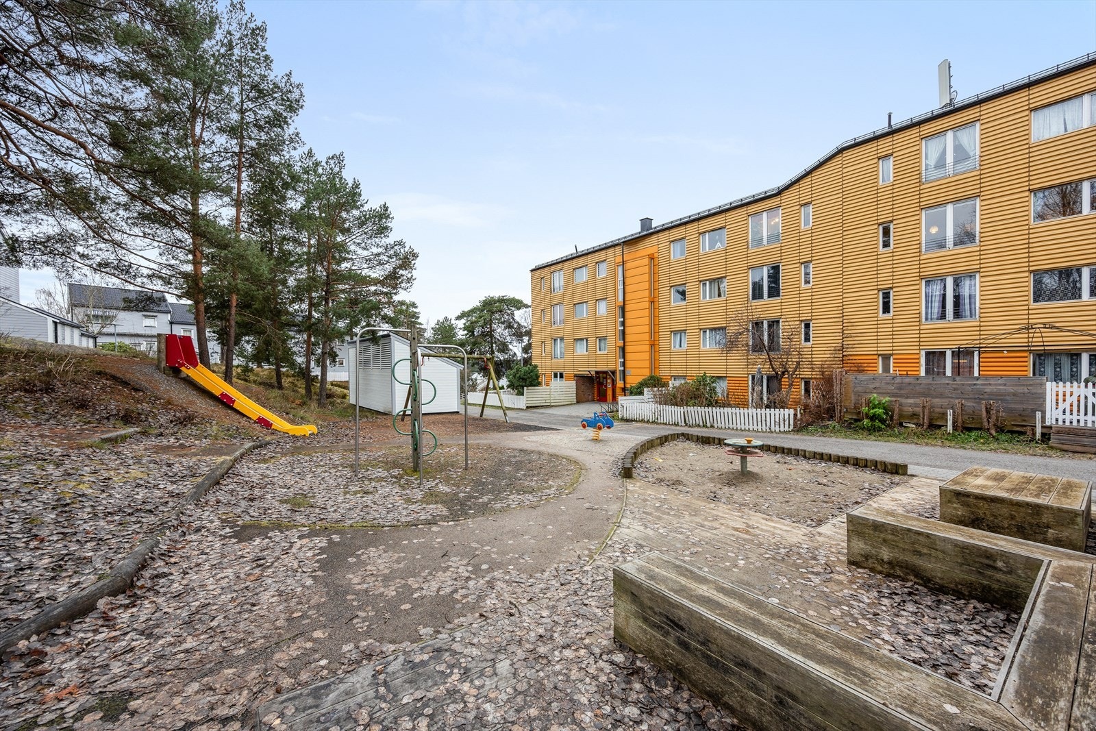 Hyggelige og barnevennlige uteområder. Galleribilde