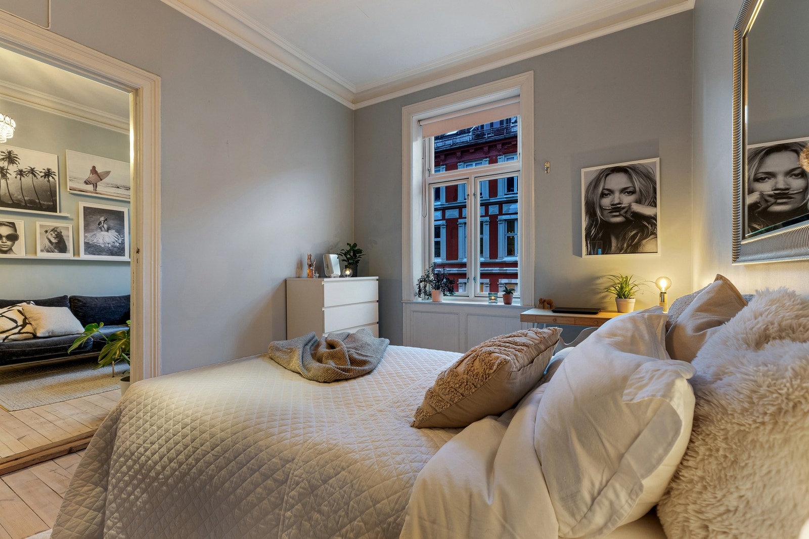 Det er mulig å flytte kjøkkenet hit om man ønsker det. Galleribilde