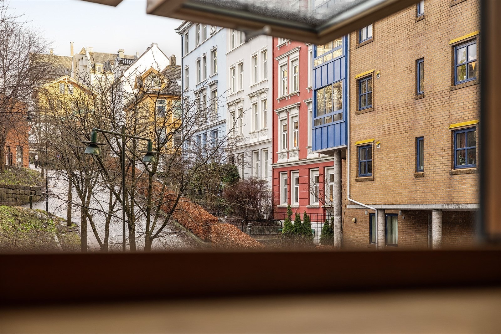 Noe av utsikten fra stuevindu Galleribilde