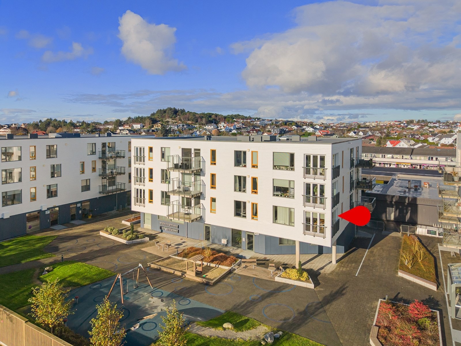 Leiligheten ligger sentralt til i Tananger med kort avstand til det meste Galleribilde