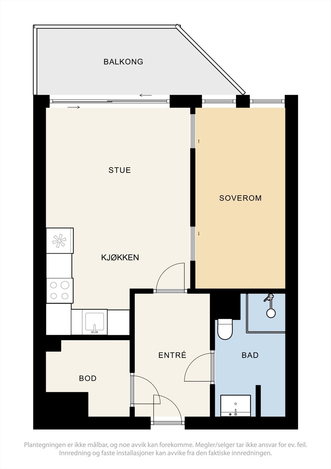 Plantegning. Galleribilde