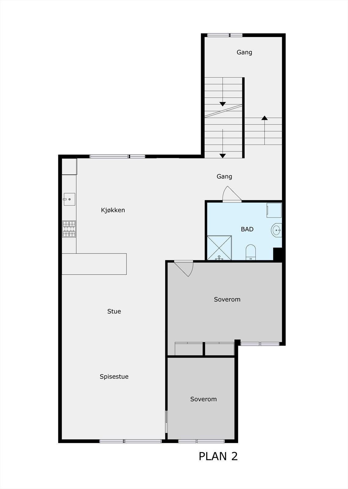 2. etasje Galleribilde