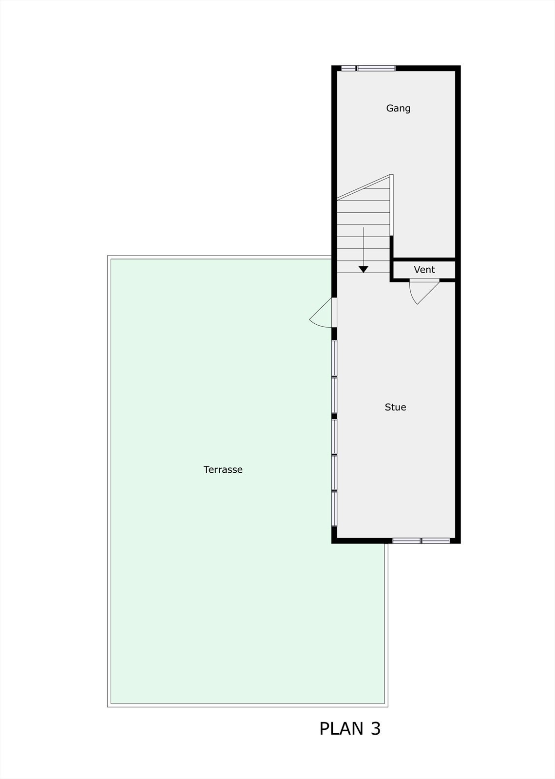 3. etasje Galleribilde