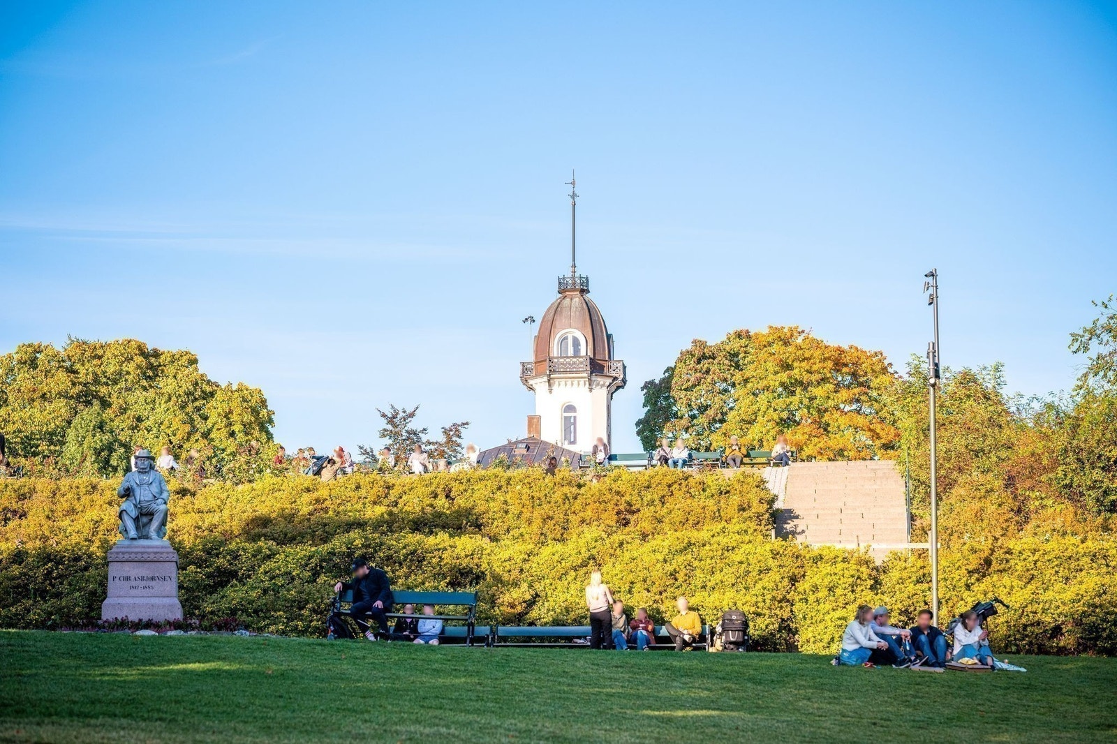 St.Hanshaugen park Galleribilde