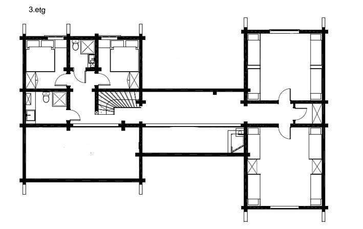 Planskisse 2 etasje Galleribilde