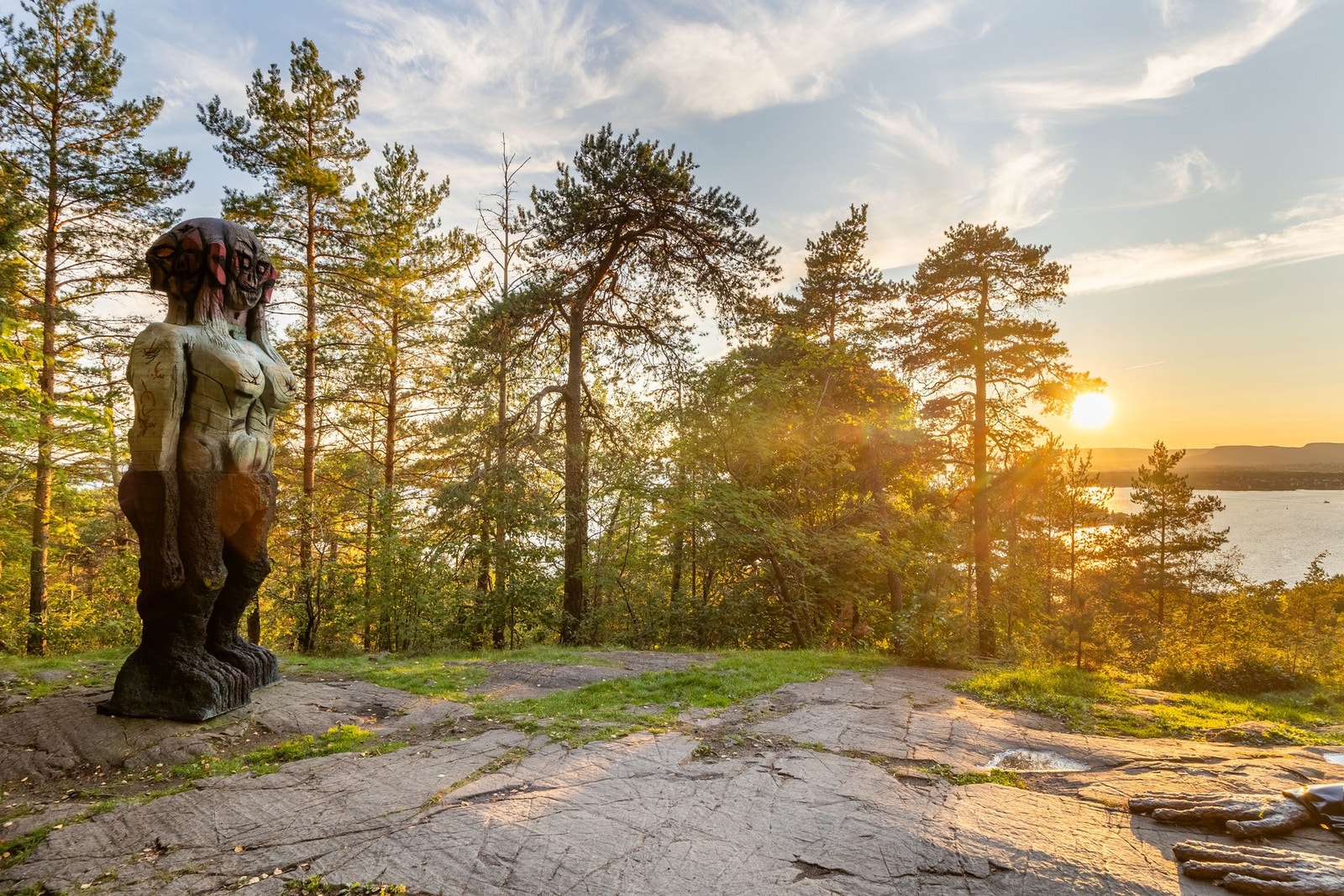 Skulpturparken. Det er kun 10-15 min gange til Ekebergparken. Galleribilde